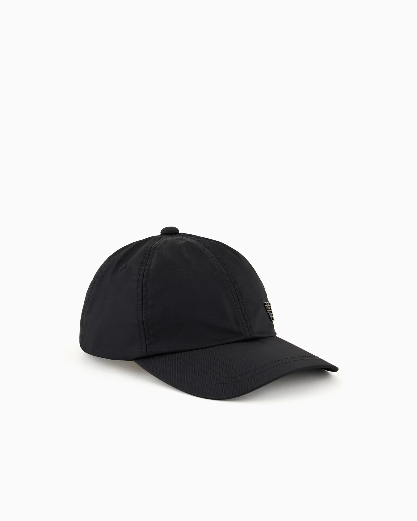 Nylon baseball cap with eagle plate 1 Nylon baseball cap with eagle plate