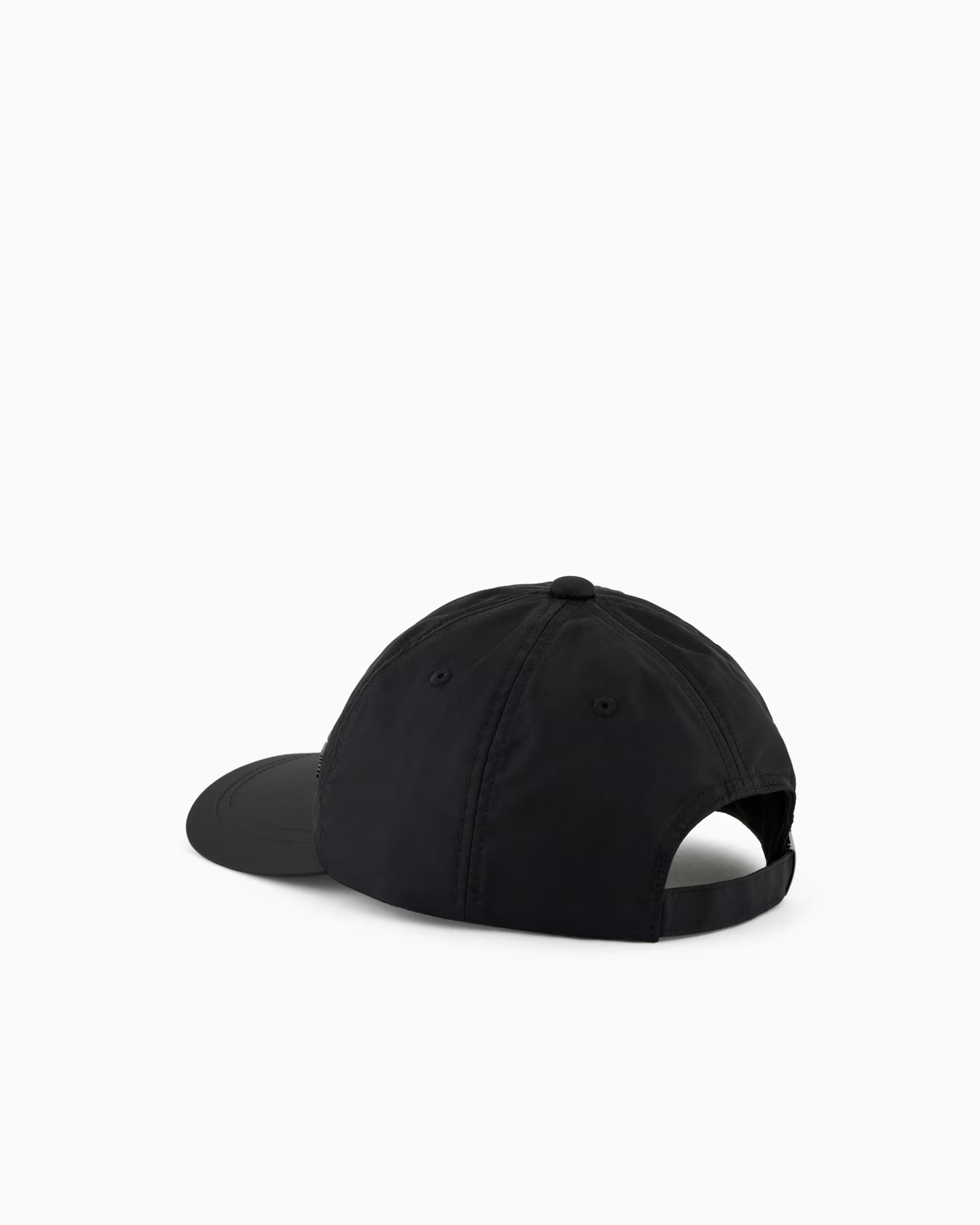 Nylon baseball cap with eagle plate 2 Nylon baseball cap with eagle plate