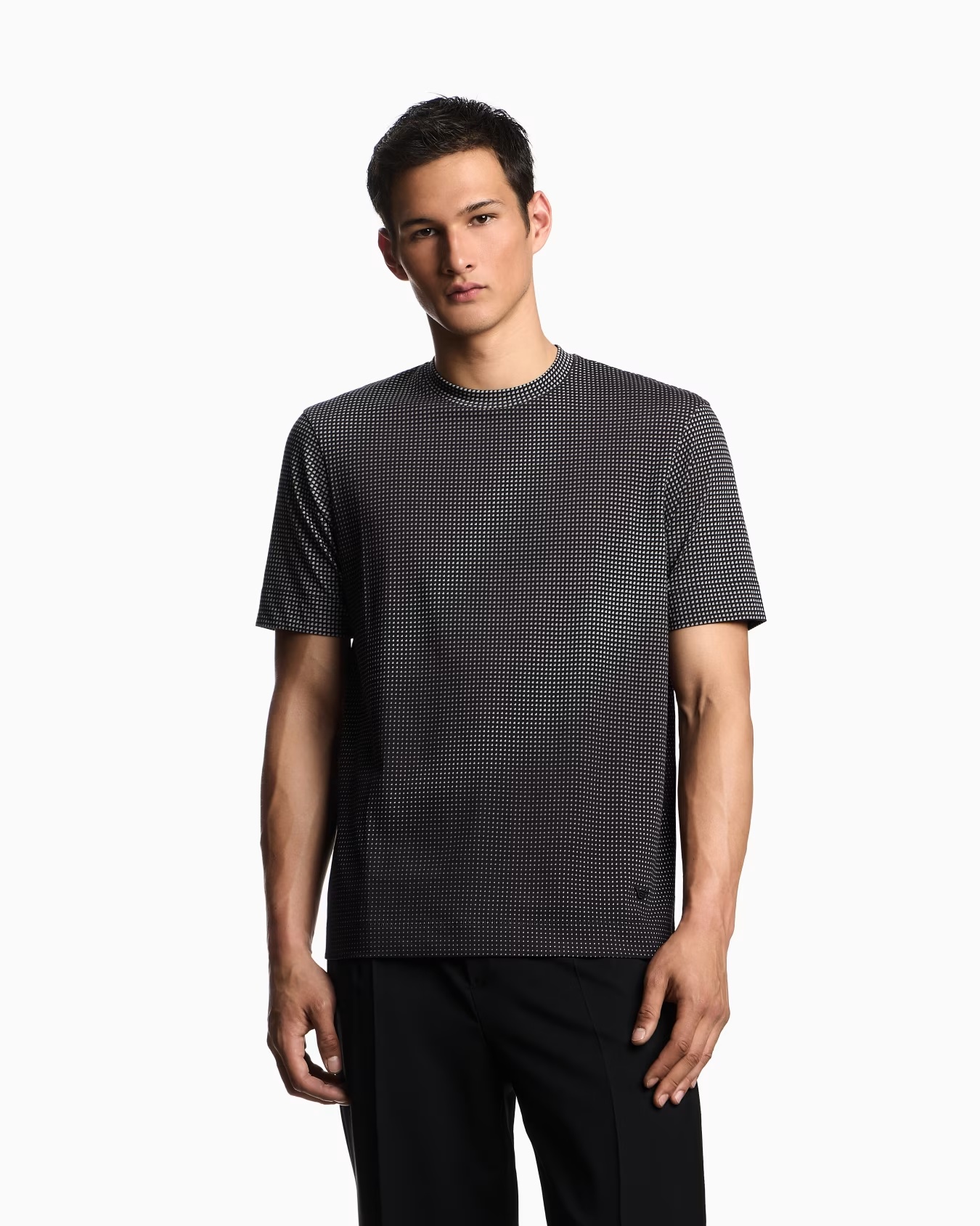 ASV jersey T-shirt with all-over op-art print 4 ASV jersey T-shirt with all-over op-art print