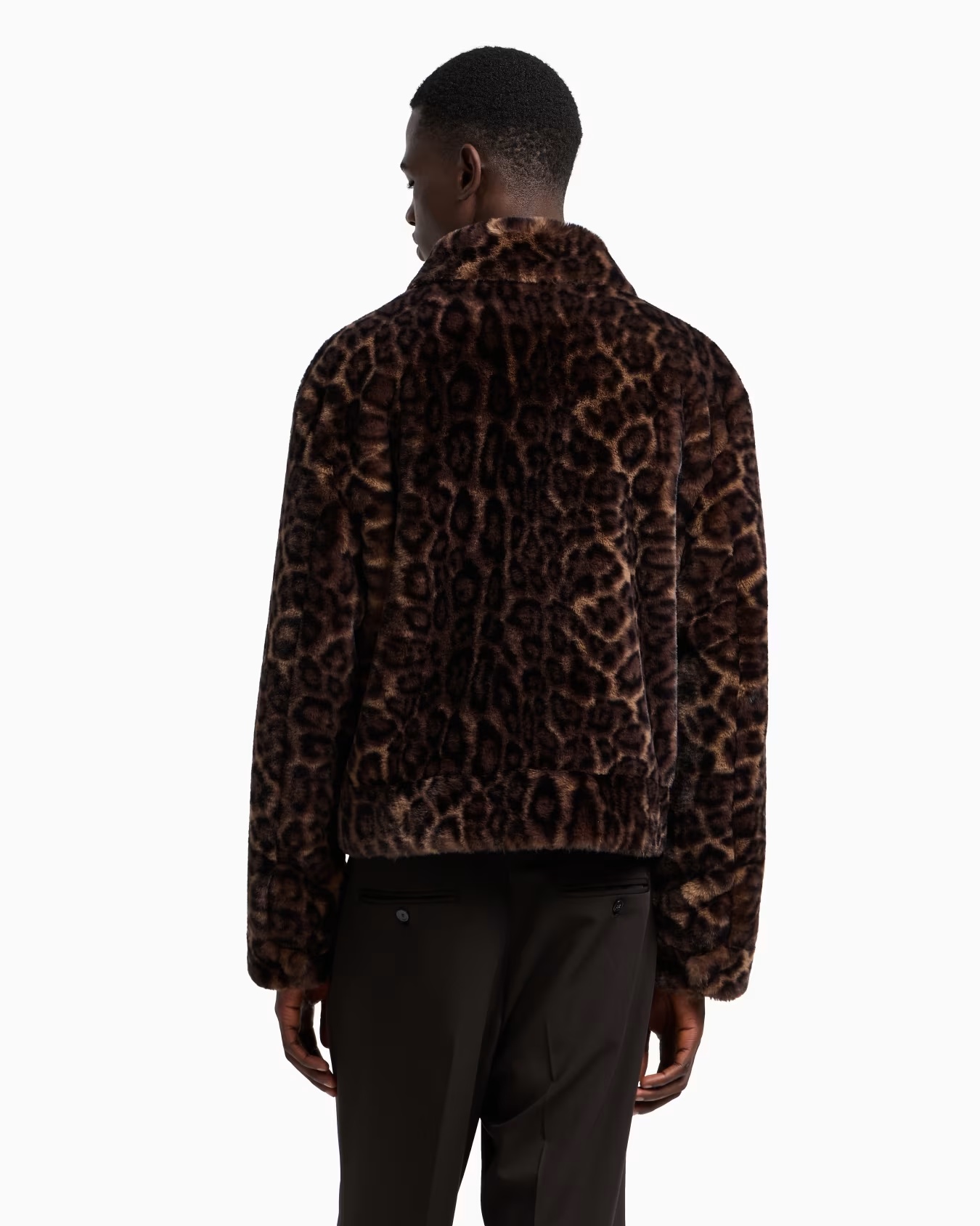 Animal-print faux-fur blouson 3 Animal-print faux-fur blouson