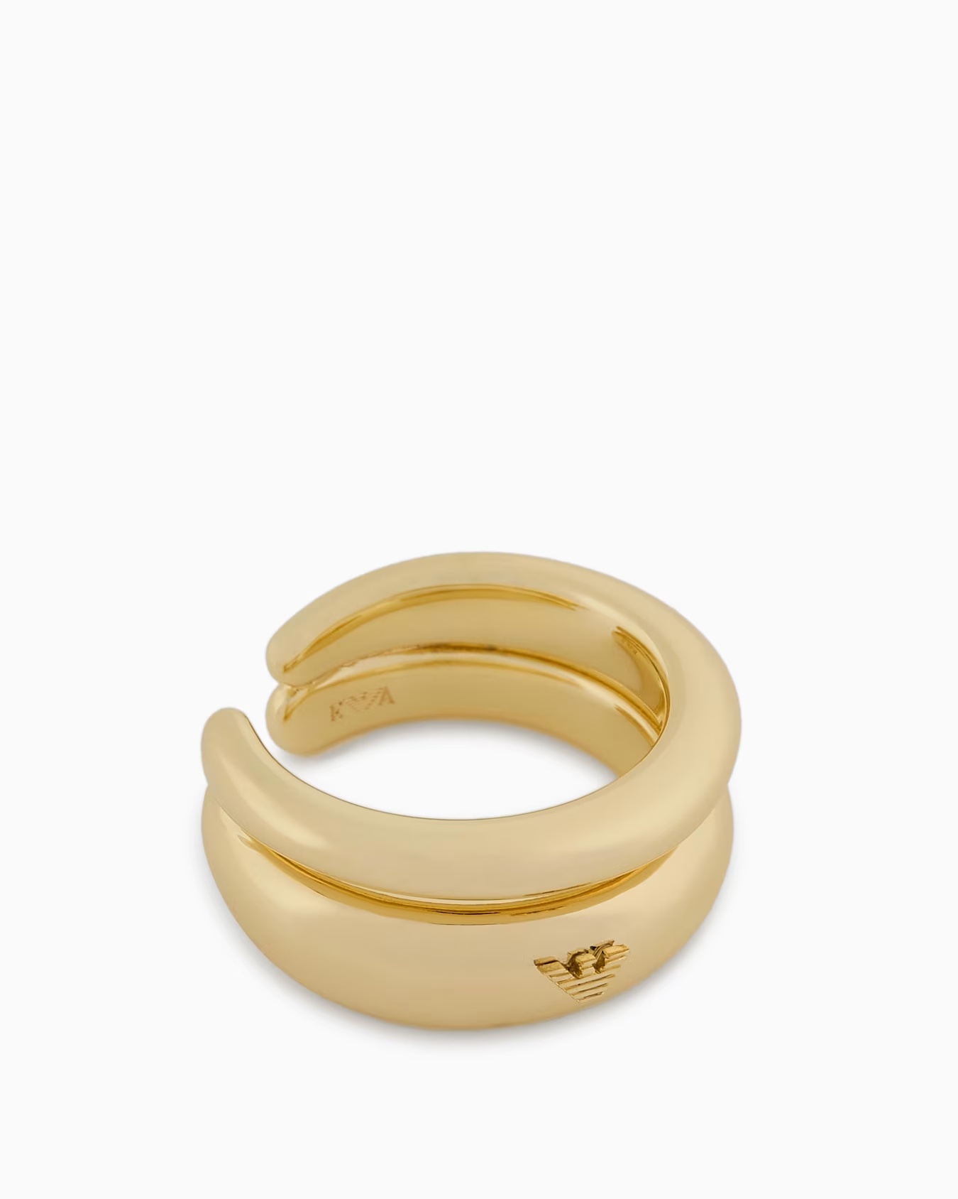 Gold-Tone Brass Center Focal Ring 3 Gold-Tone Brass Center Focal Ring