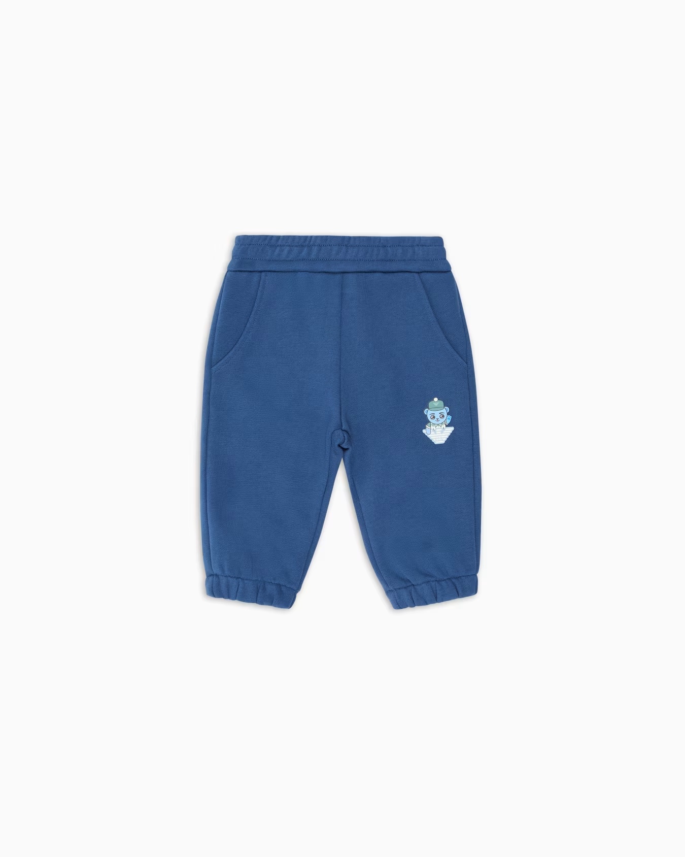 ASV joggers in organic jersey with Manga Bear Crew print