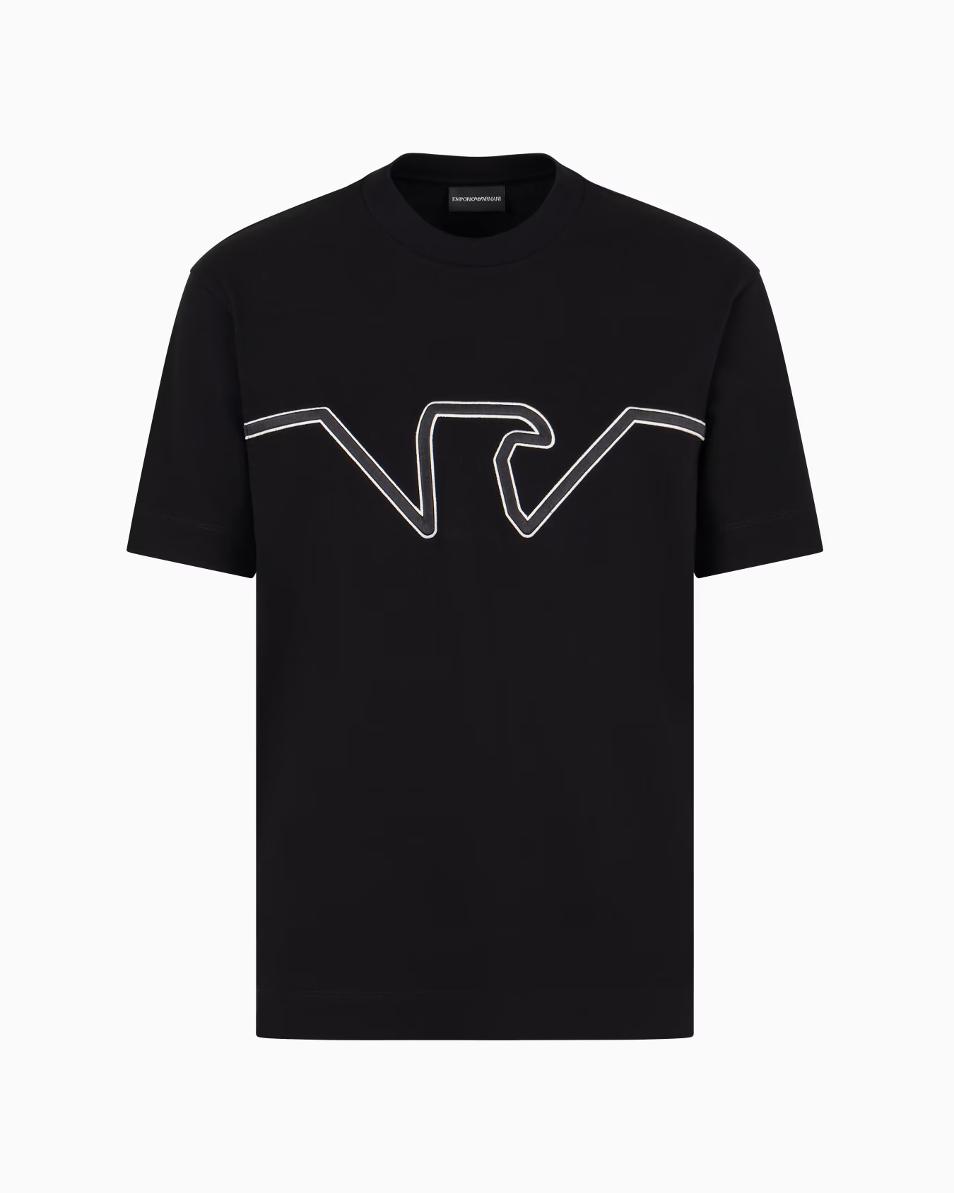 ASV heavyweight jersey T-shirt with raised logo embroidery