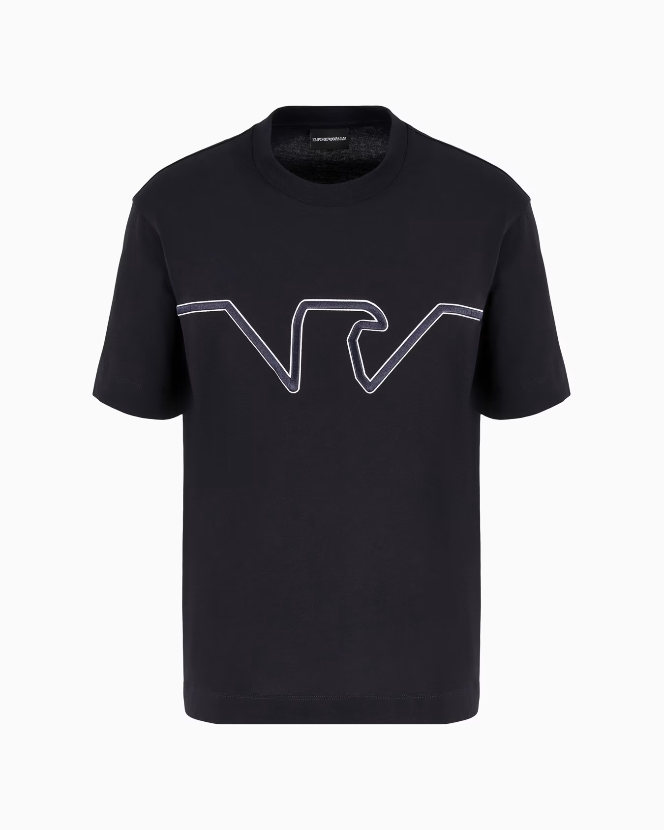 ASV heavyweight jersey T-shirt with raised logo embroidery