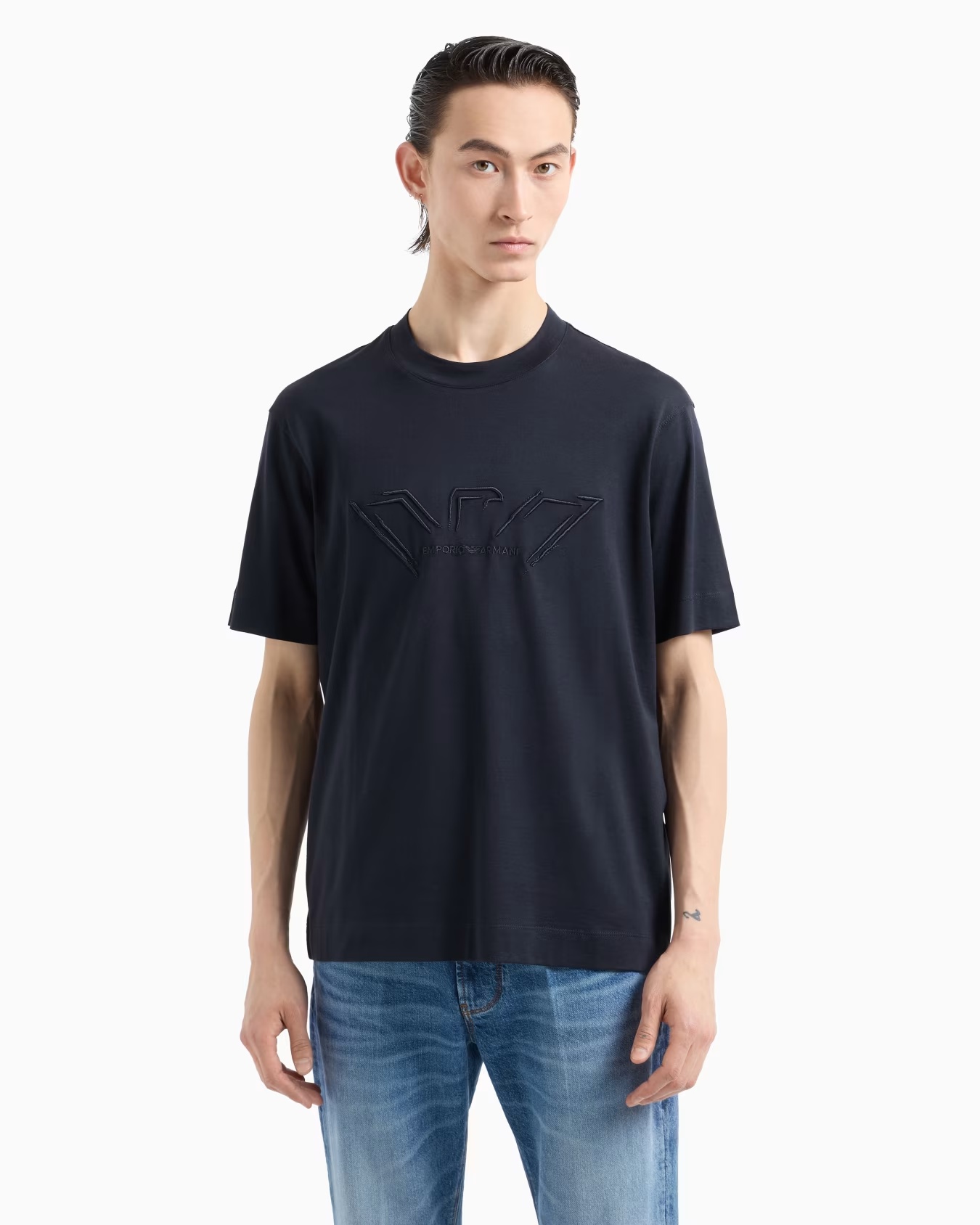 ASV lightweight jersey T-shirt with raised logo embroidery 2 ASV lightweight jersey T-shirt with raised logo embroidery