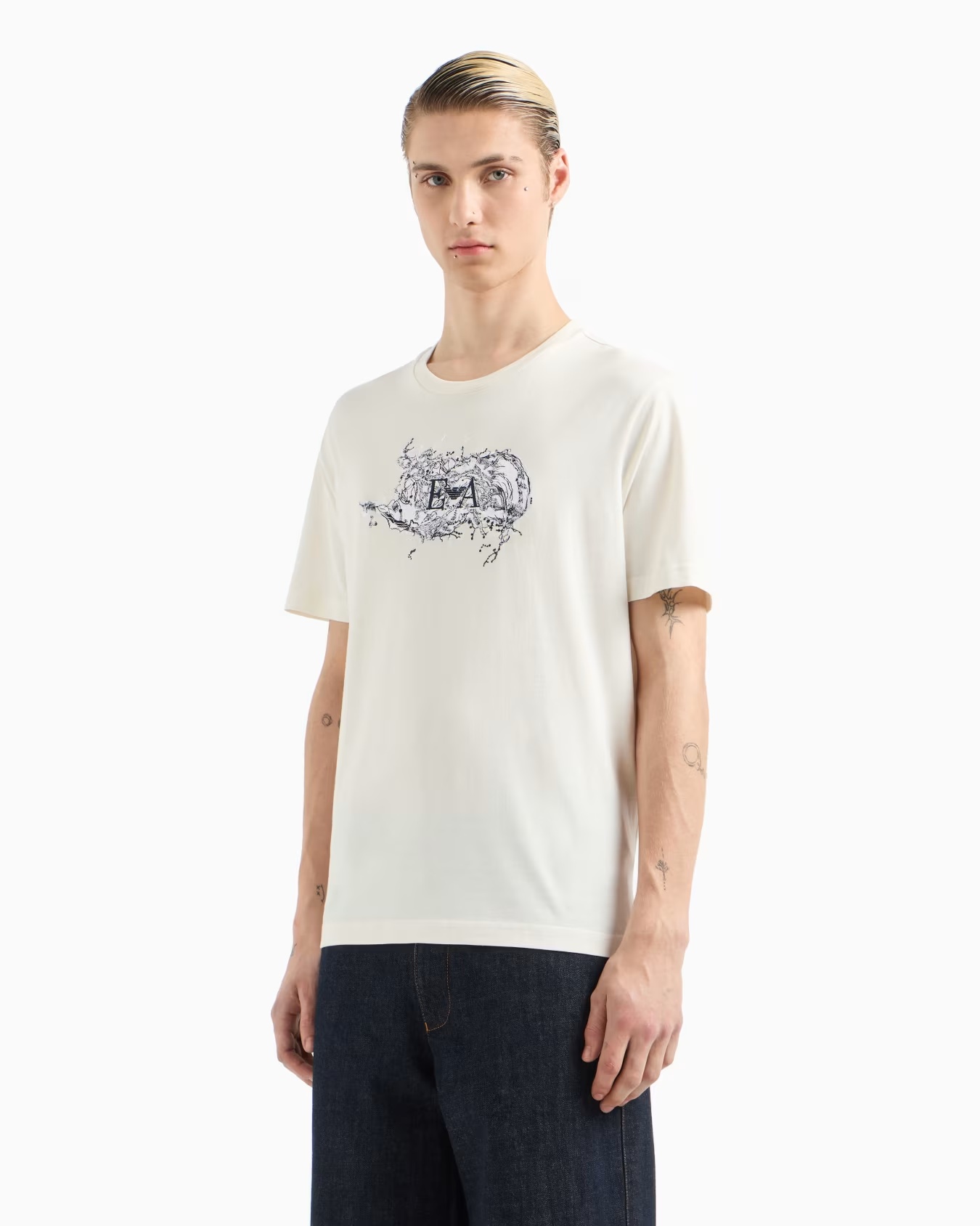 ASV jersey T-shirt with logo embroidery and breaking waves 2 ASV jersey T-shirt with logo embroidery and breaking waves