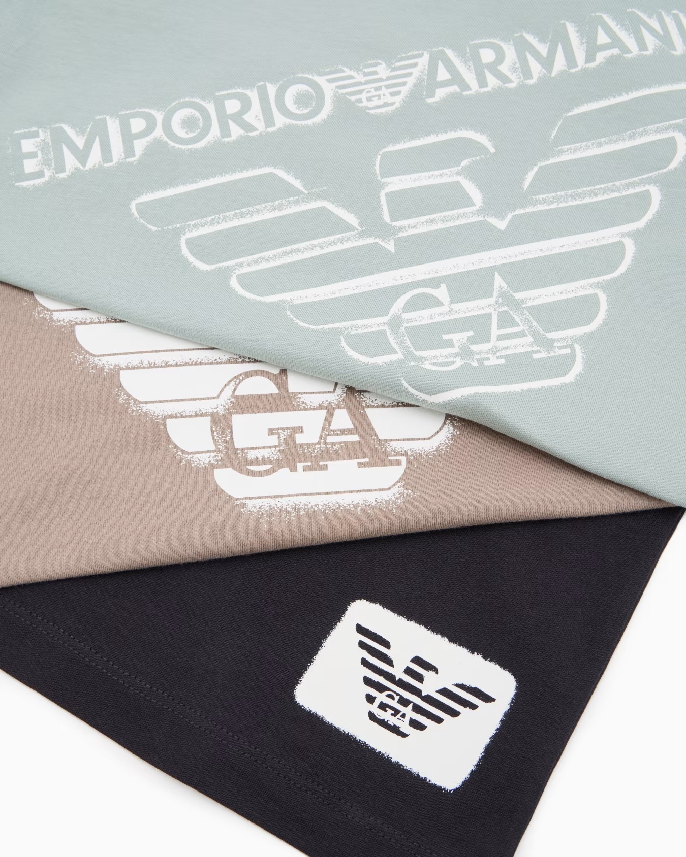 Three-pack of ASV eagle-print jersey T-shirts 2 Three-pack of ASV eagle-print jersey T-shirts