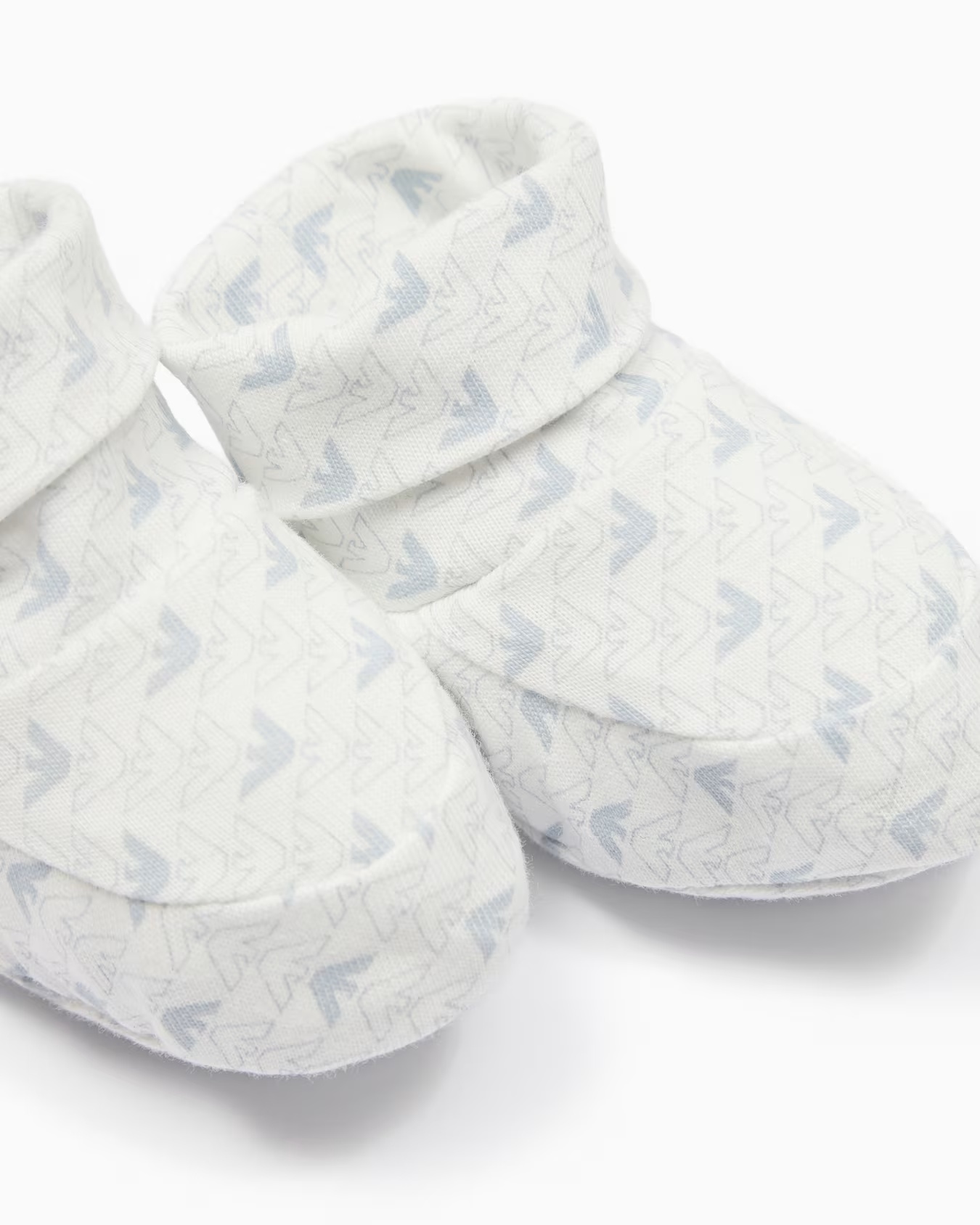 Jersey booties with op-art eagles 2 Jersey booties with op-art eagles