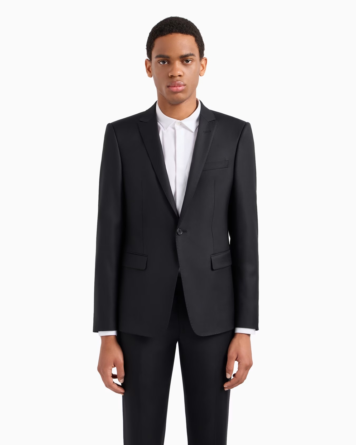 Single-breasted, virgin-wool jacket 4 Single-breasted, virgin-wool jacket