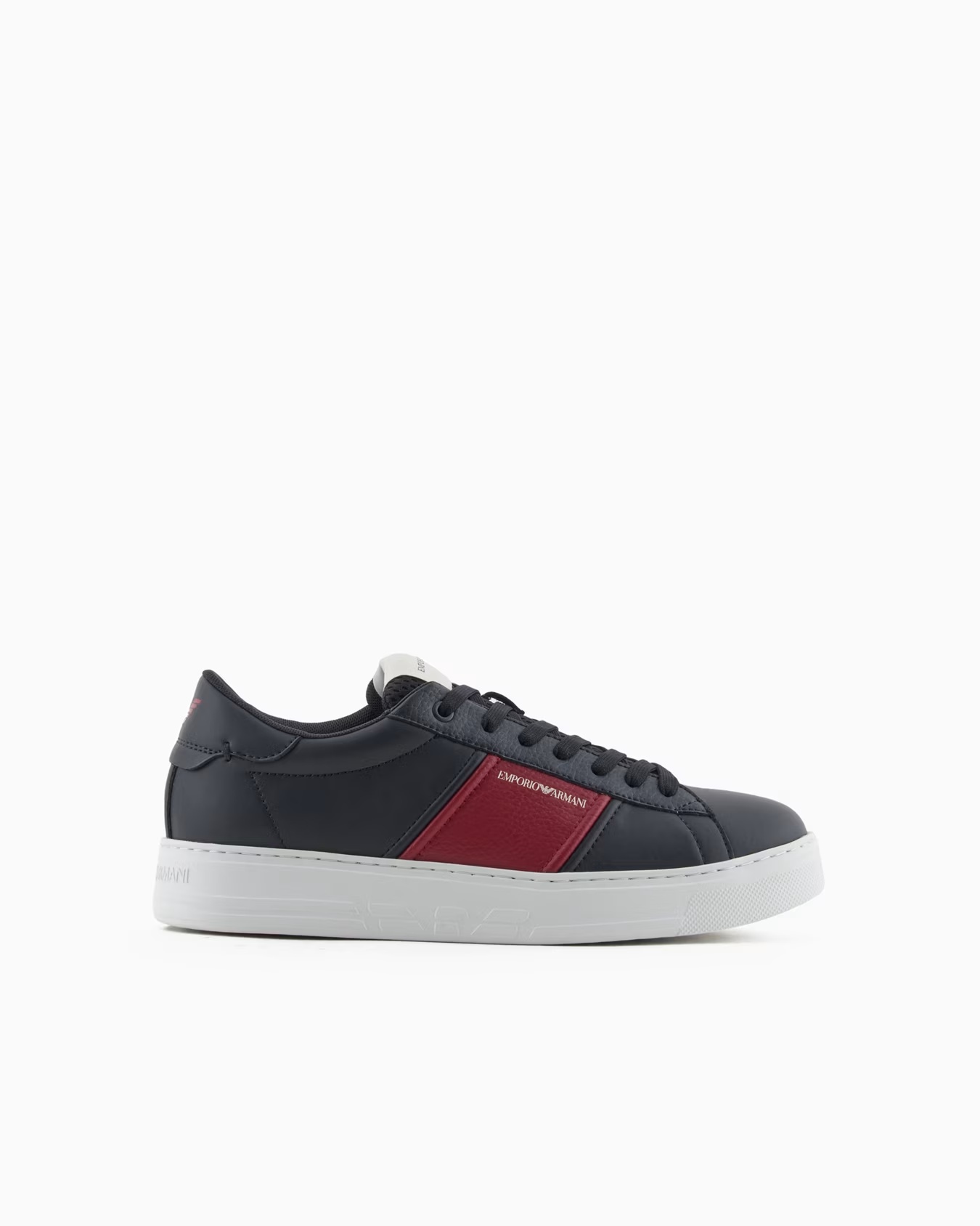 Leather sneakers with logo detail 1 Leather sneakers with logo detail