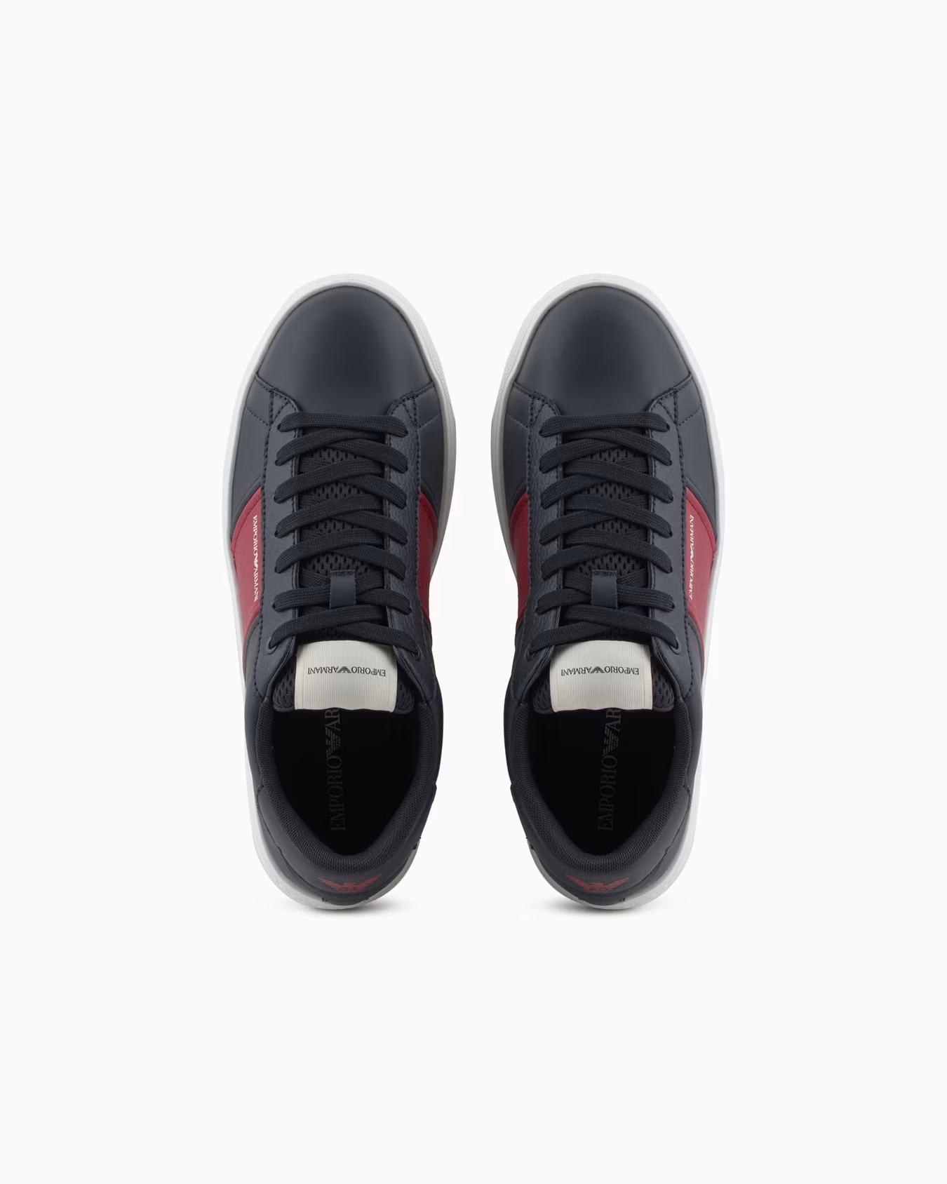 Leather sneakers with logo detail 3 Leather sneakers with logo detail