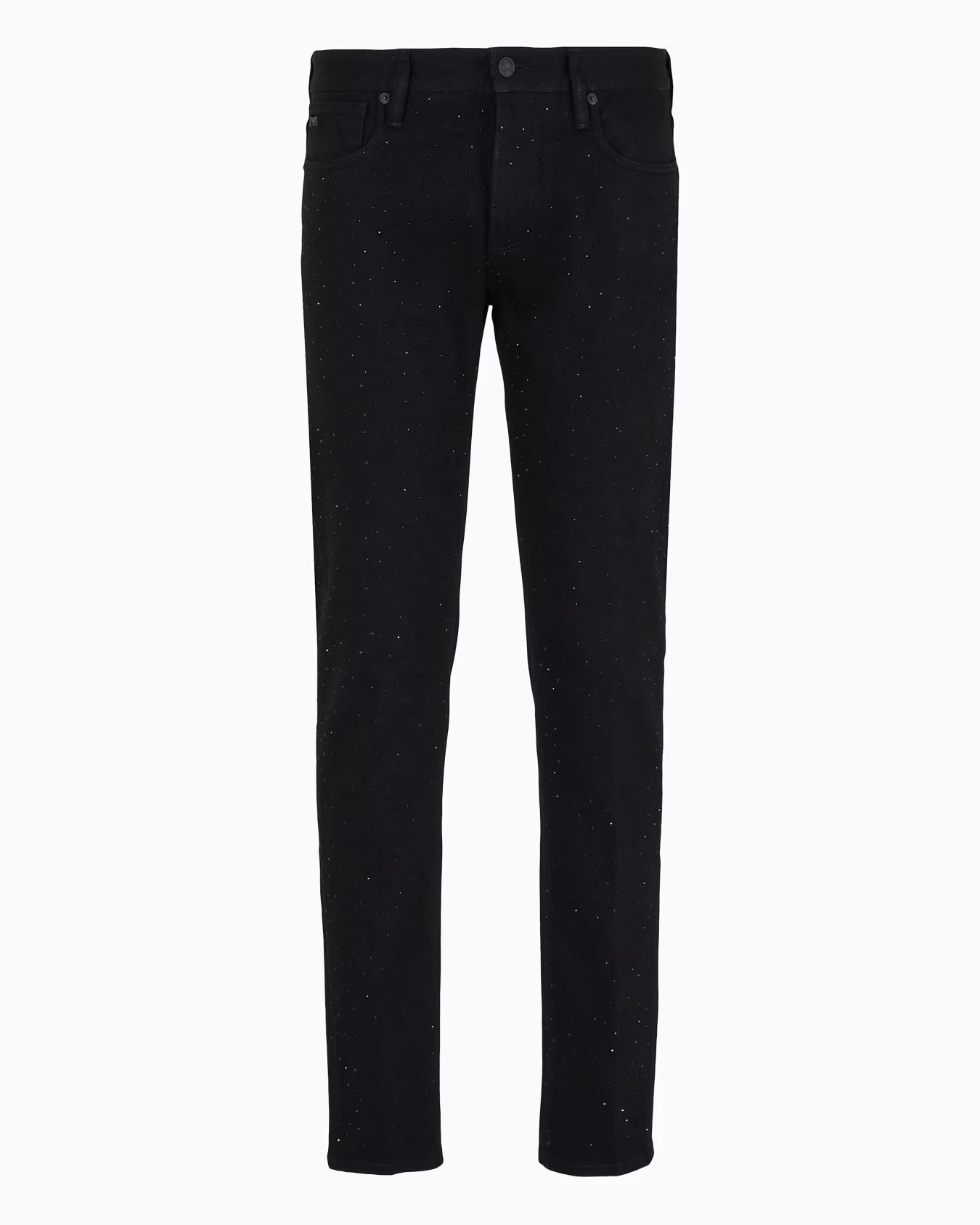 J75 Clubwear slim-fit bull denim jeans with all-over rhinestones 1 J75 Clubwear slim-fit bull denim jeans with all-over rhinestones