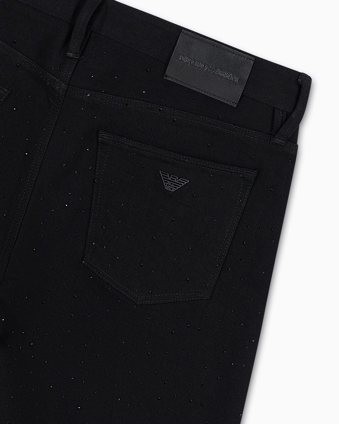 J75 Clubwear slim-fit bull denim jeans with all-over rhinestones 6 J75 Clubwear slim-fit bull denim jeans with all-over rhinestones