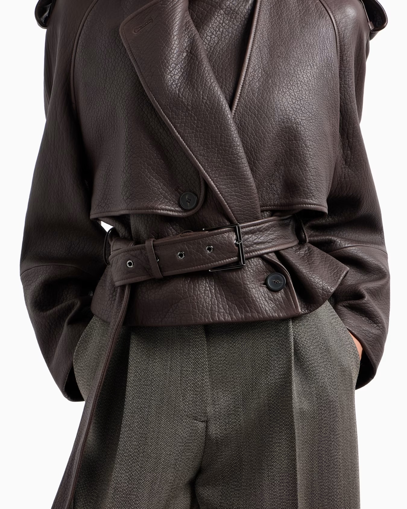 Natural-grain nappa lambskin biker jacket 5 Natural-grain nappa lambskin biker jacket