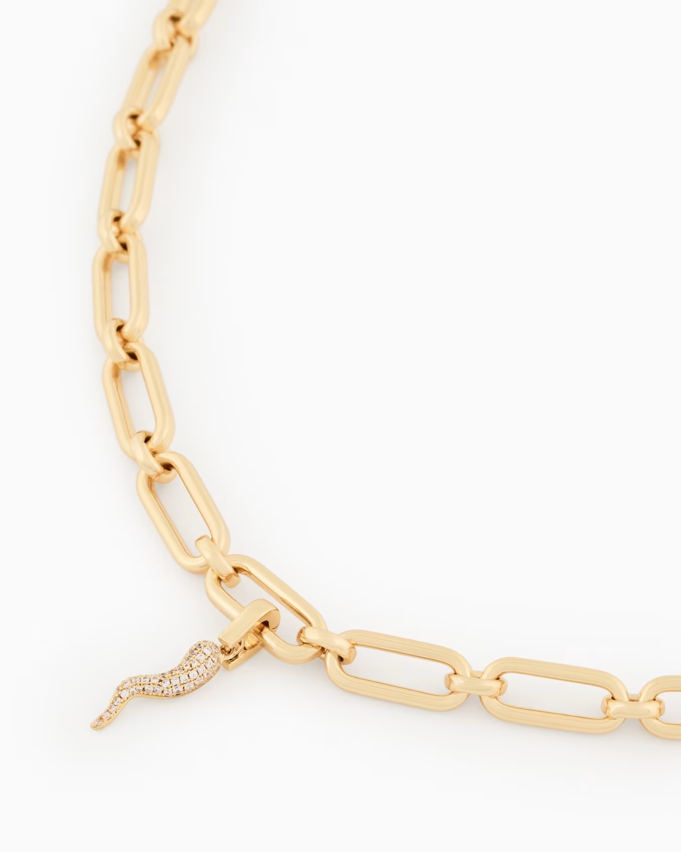 Emporio Armani Gold-Tone Charm 2 Emporio Armani Gold-Tone Charm