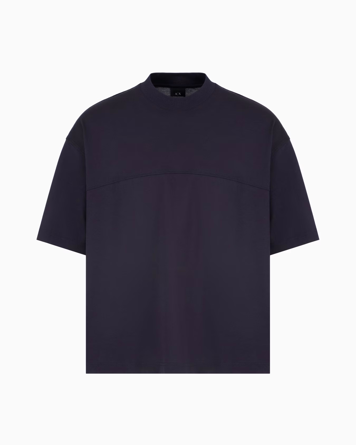 Mercerized cotton short-sleeved sweatshirt