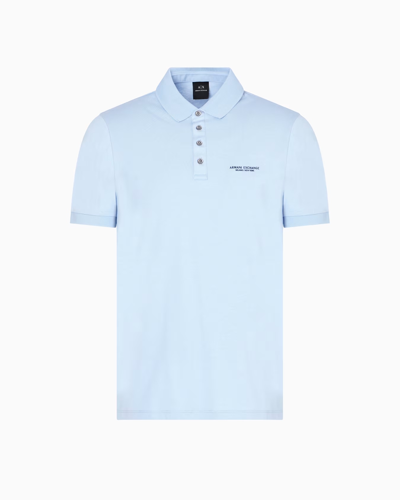 Polo shirt in Milan/New York jersey