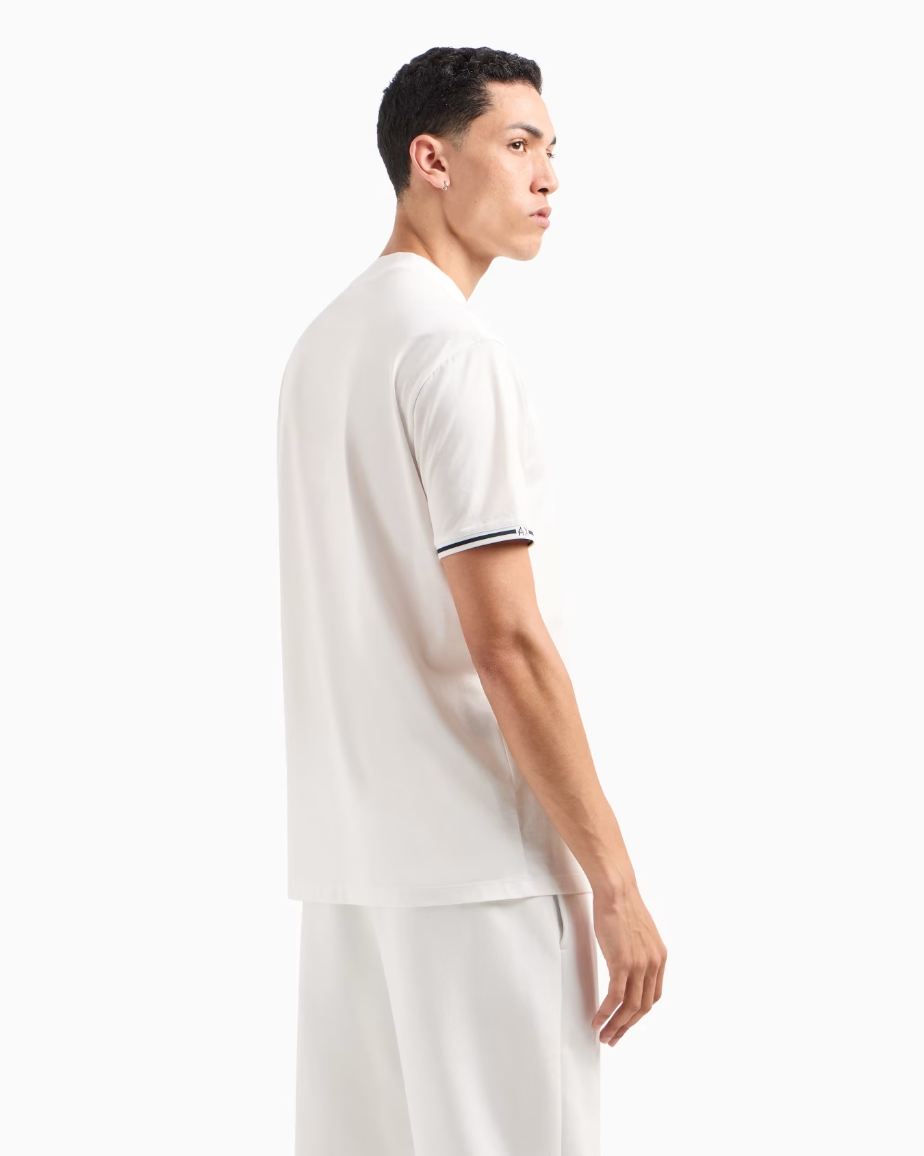 Regular fit T-shirt with contrasting profiles in ASV cotton 3 Regular fit T-shirt with contrasting profiles in ASV cotton