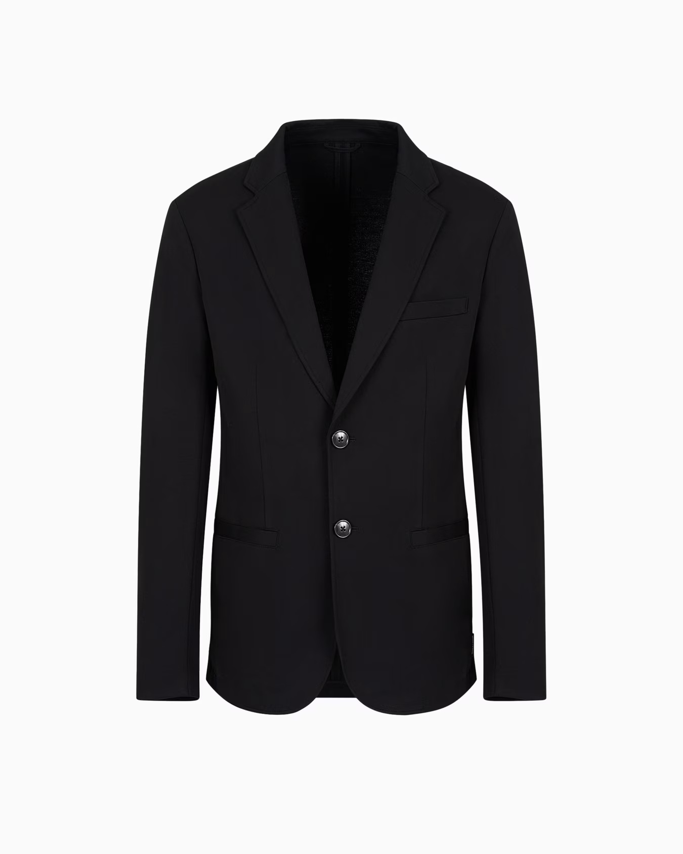 Single-breasted jacket with two buttons