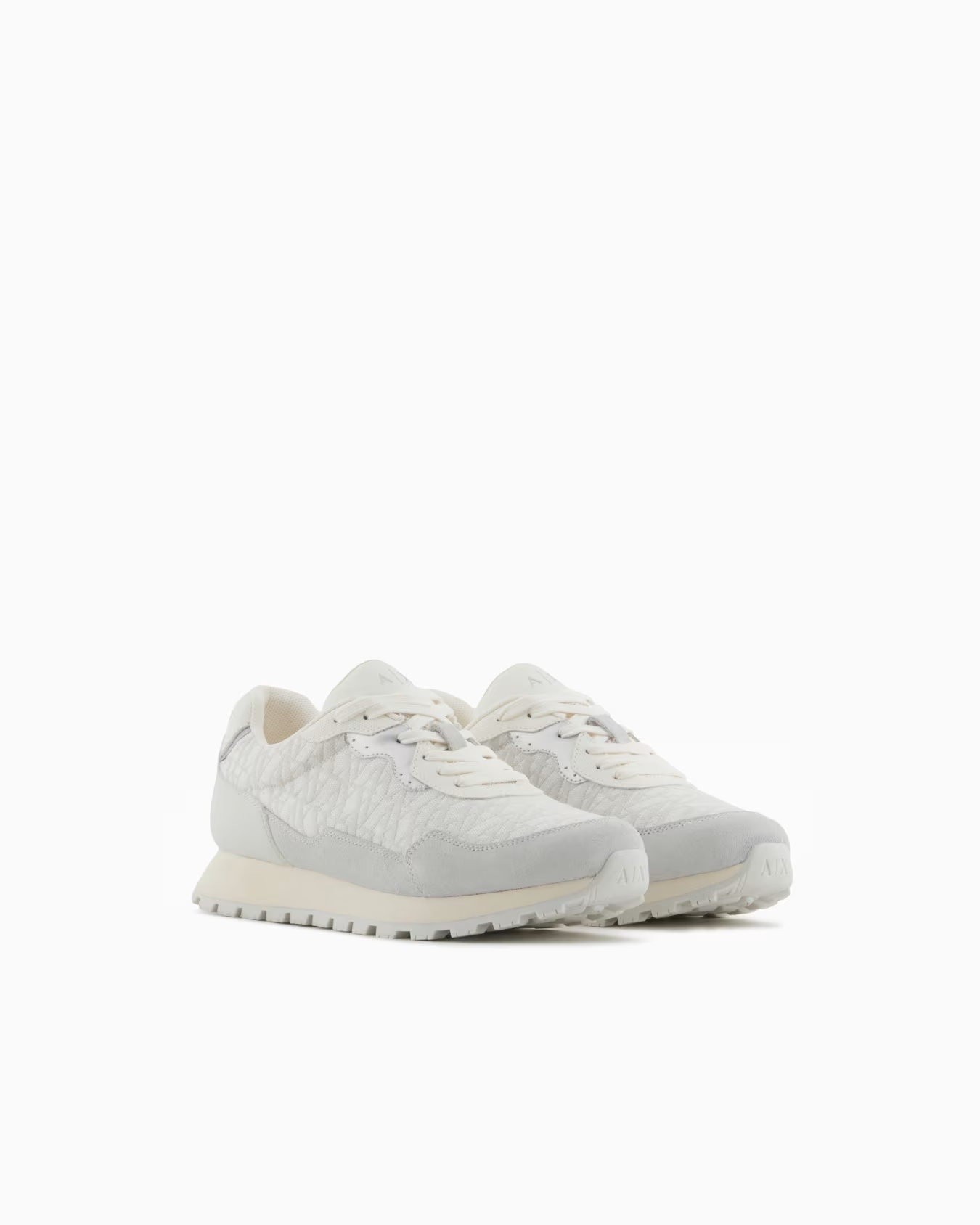 Sneakers with allover logo inserts 2 Sneakers with allover logo inserts
