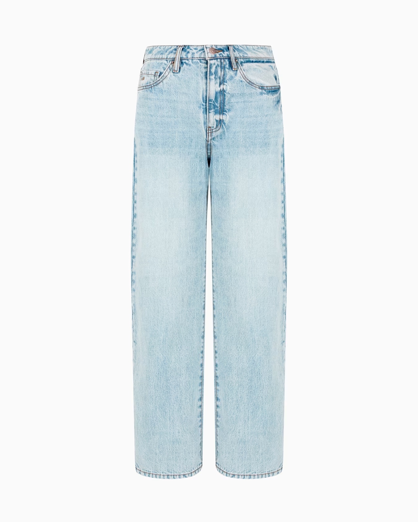 Relaxed fit jeans in ASV rigid denim