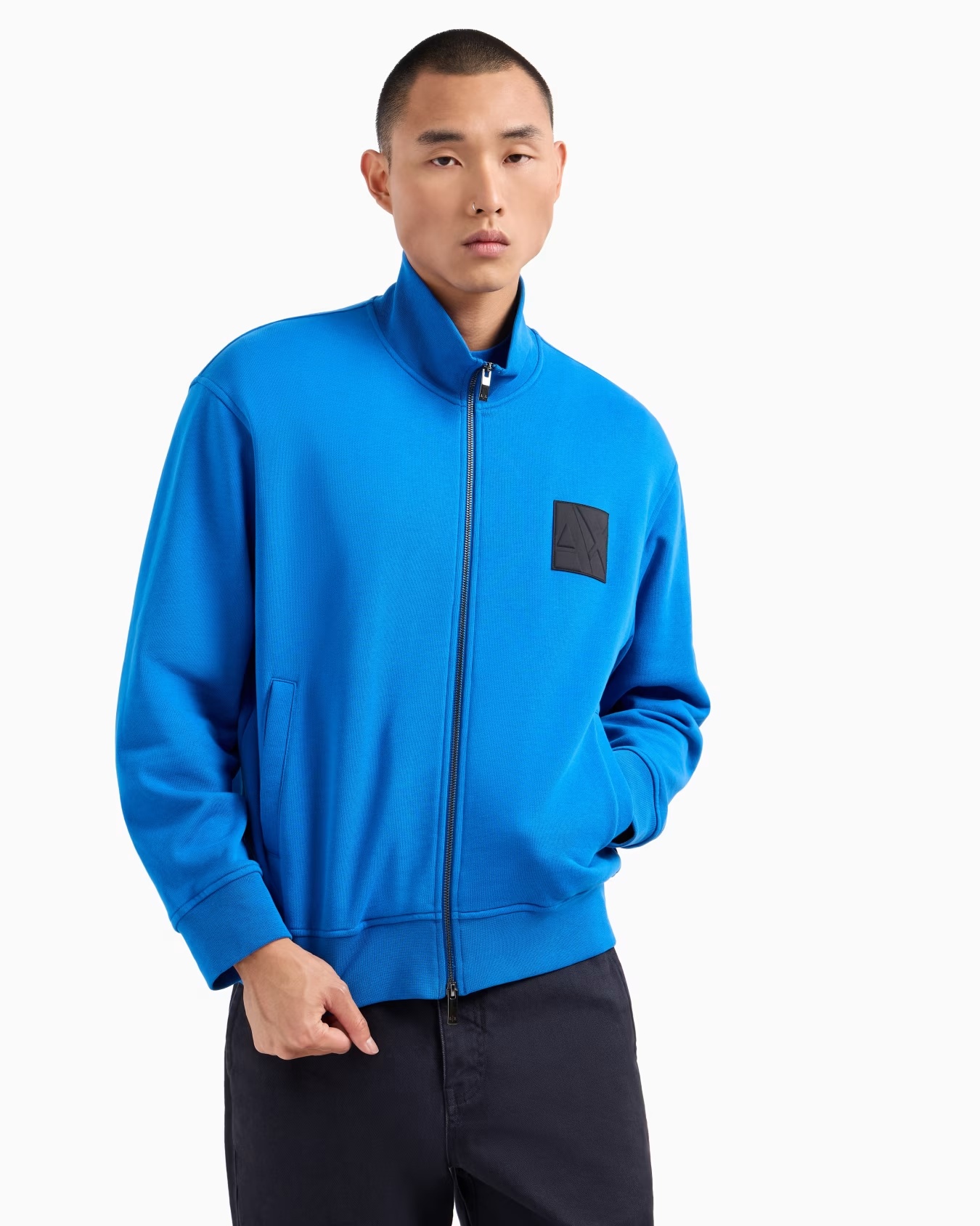 Cotton French Terry Fullzip Sweatshirt 2 Cotton French Terry Fullzip Sweatshirt