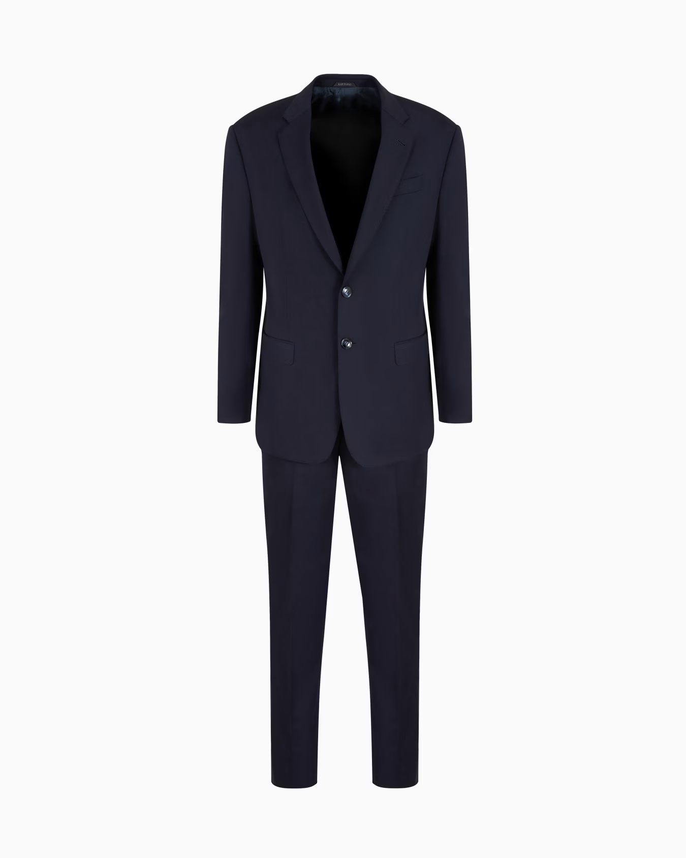 Single-breasted Soft line suit in virgin wool