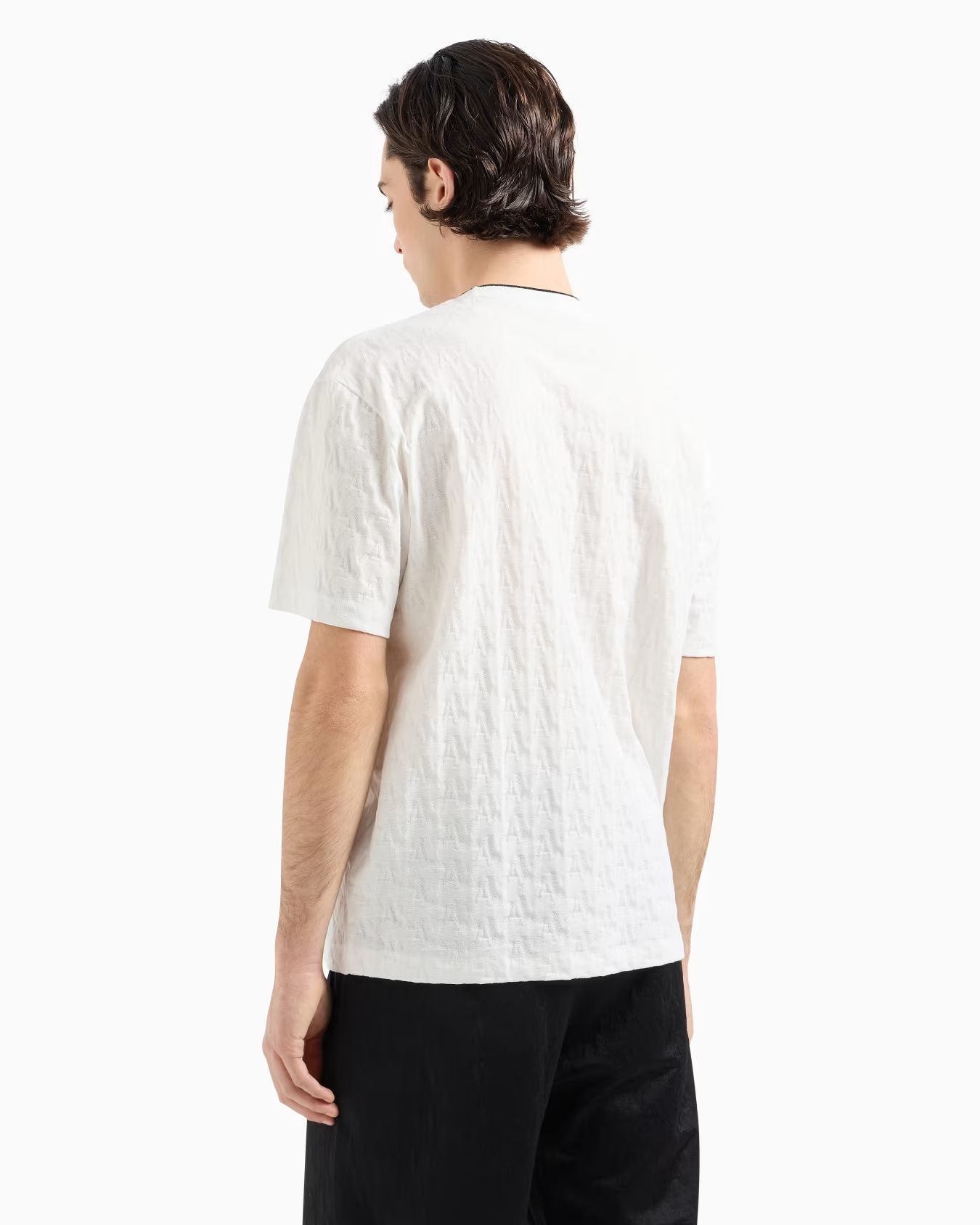 ASV Regular Fit T-Shirt with Contrast Crew Neck 3 ASV Regular Fit T-Shirt with Contrast Crew Neck