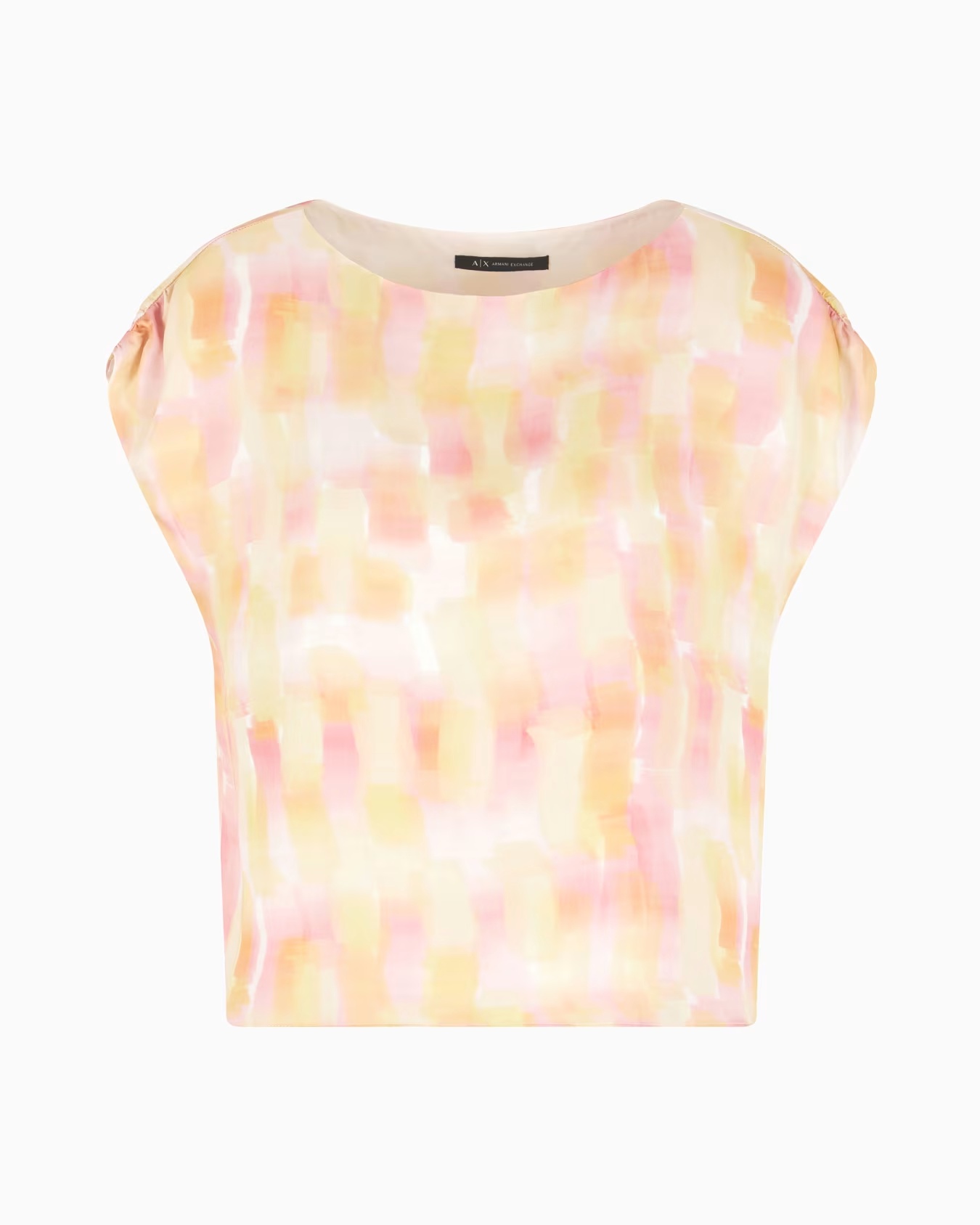 Patterned satin top 1 Patterned satin top