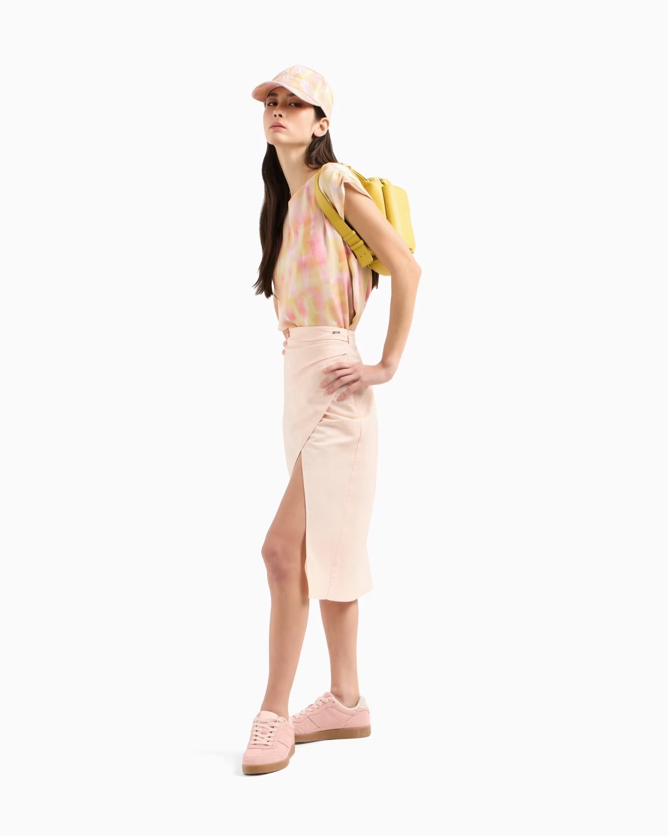 Patterned satin top 2 Patterned satin top