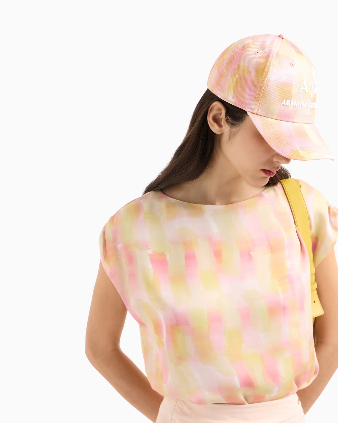 Patterned satin top 5 Patterned satin top