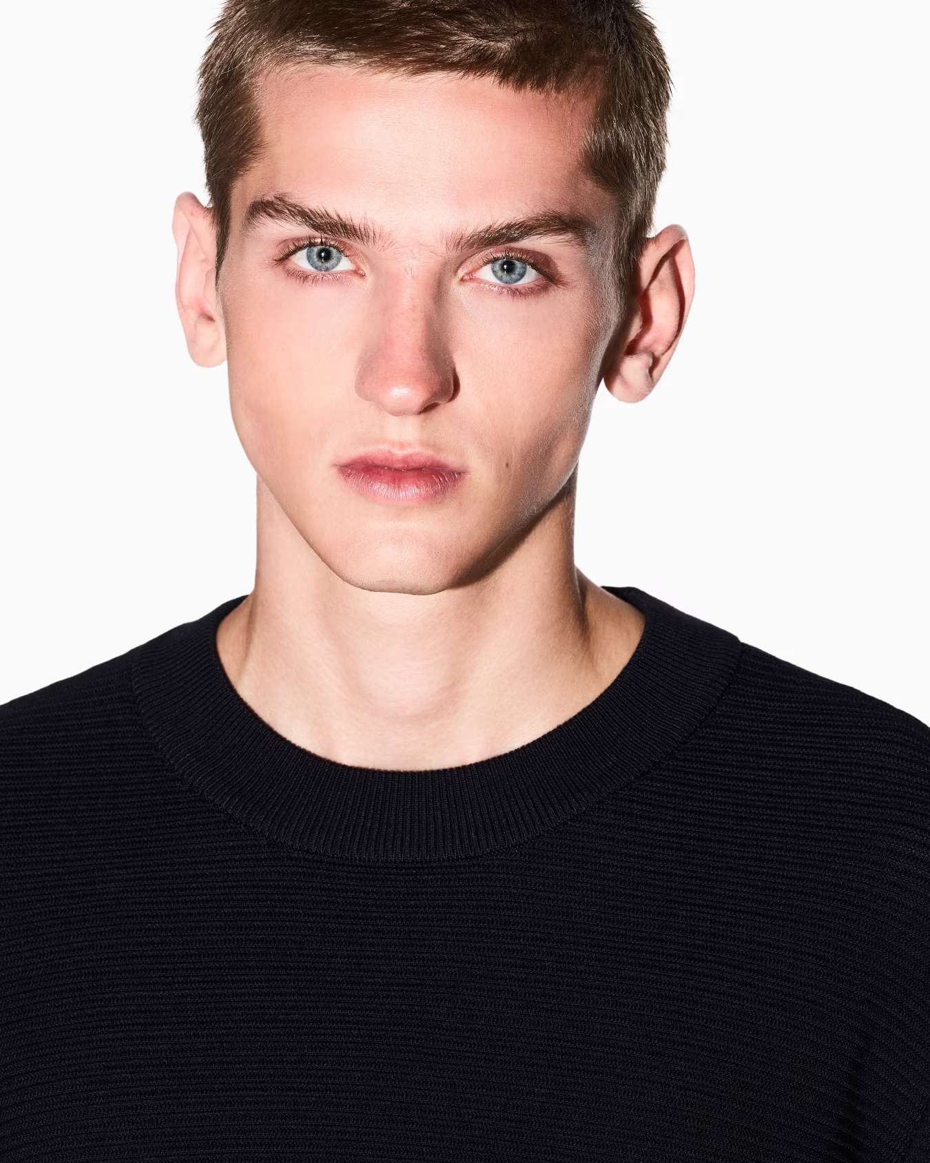 Ribbed crew neck sweater 5 Ribbed crew neck sweater