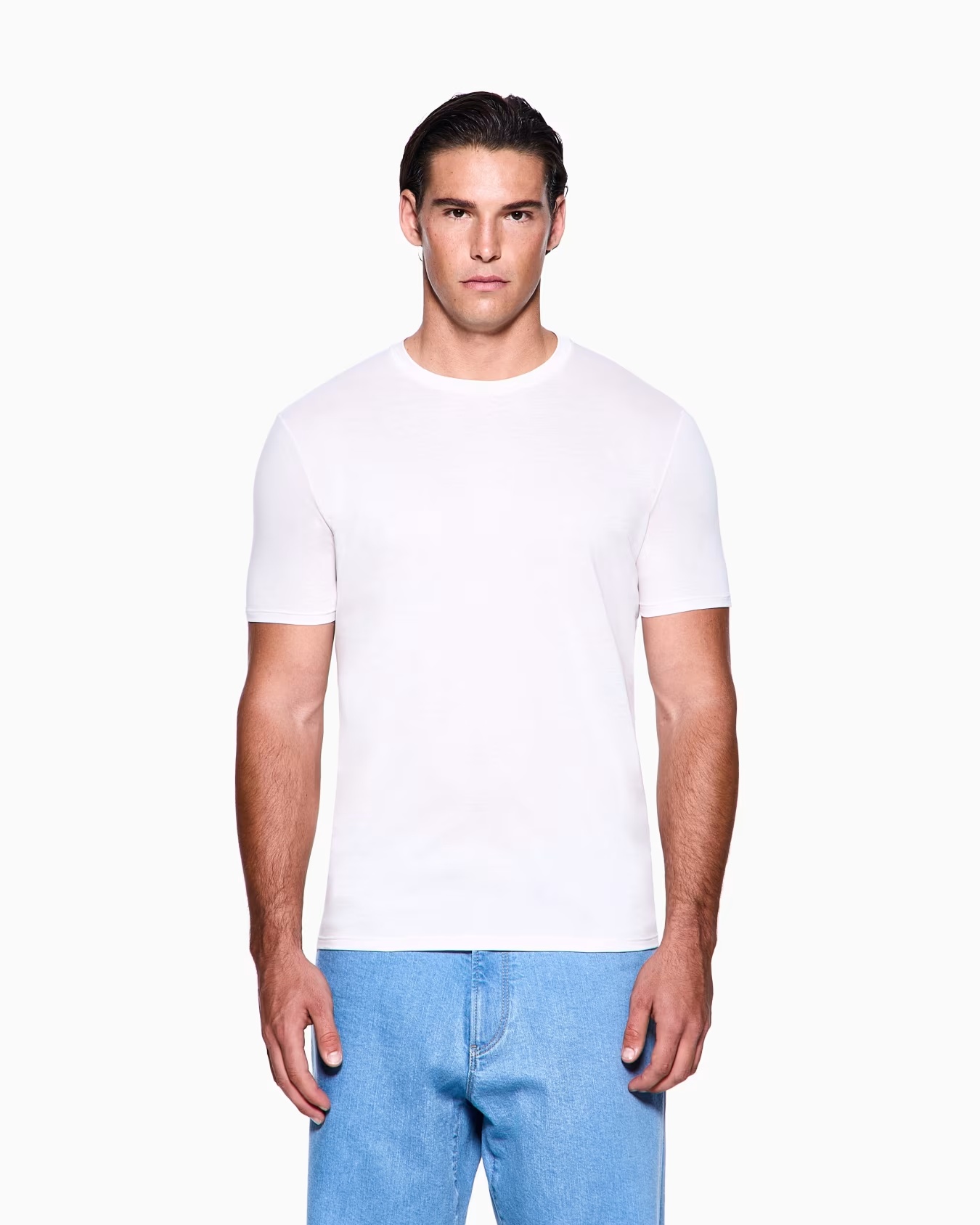 Cotton-jersey crew-neck T-shirt 4 Cotton-jersey crew-neck T-shirt