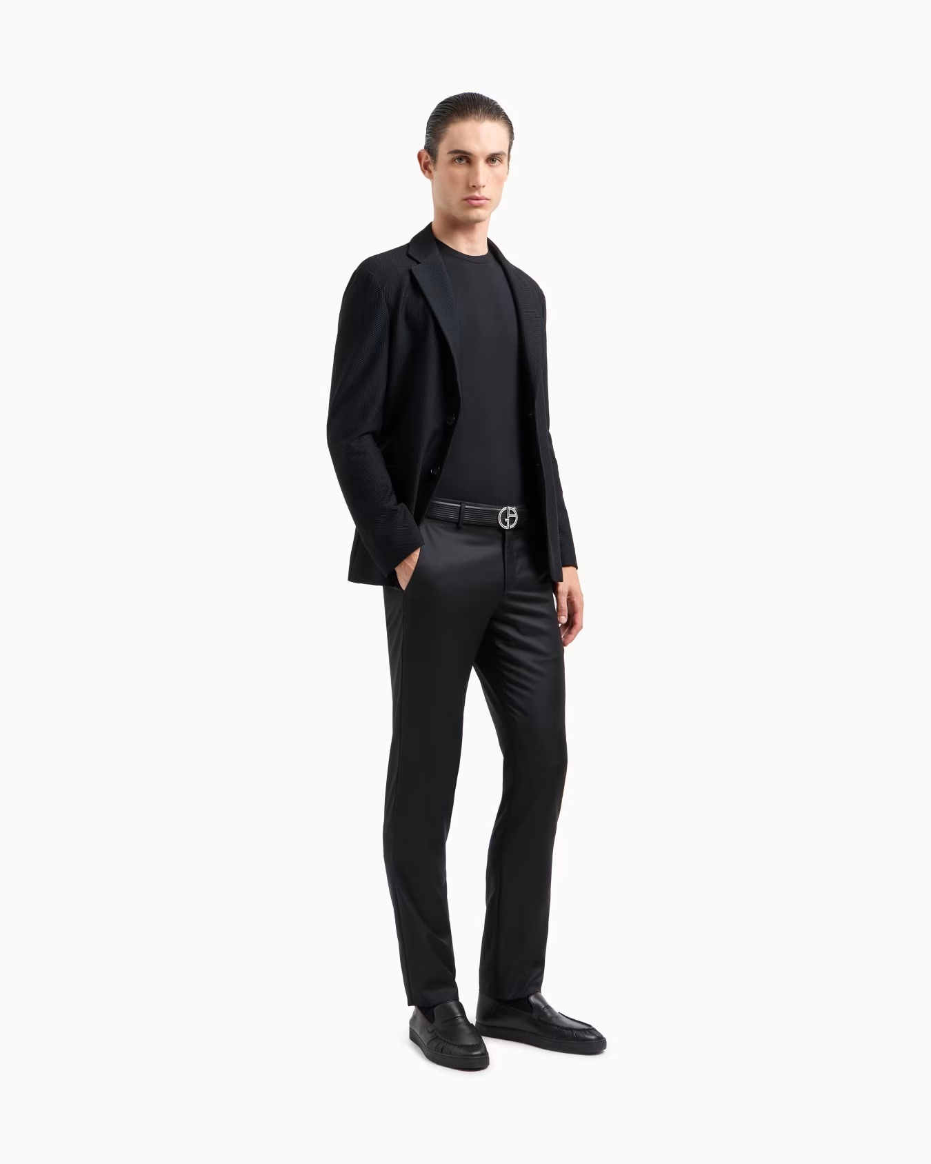ASV stretch viscose jersey jumper with crew neck and short sleeves 2 ASV stretch viscose jersey jumper with crew neck and short sleeves