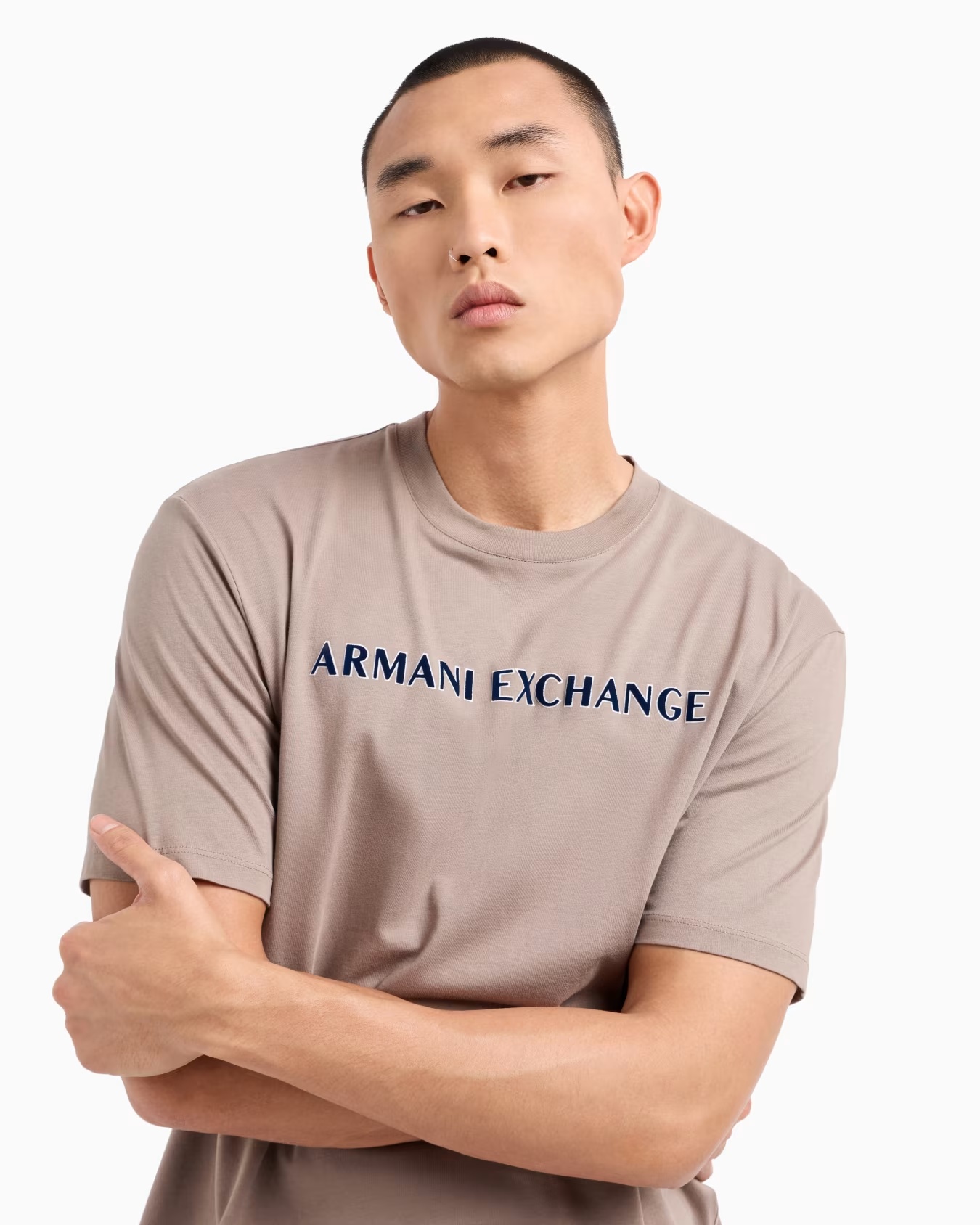 Regular fit organic cotton T-shirt with ASV logo lettering 5 Regular fit organic cotton T-shirt with ASV logo lettering
