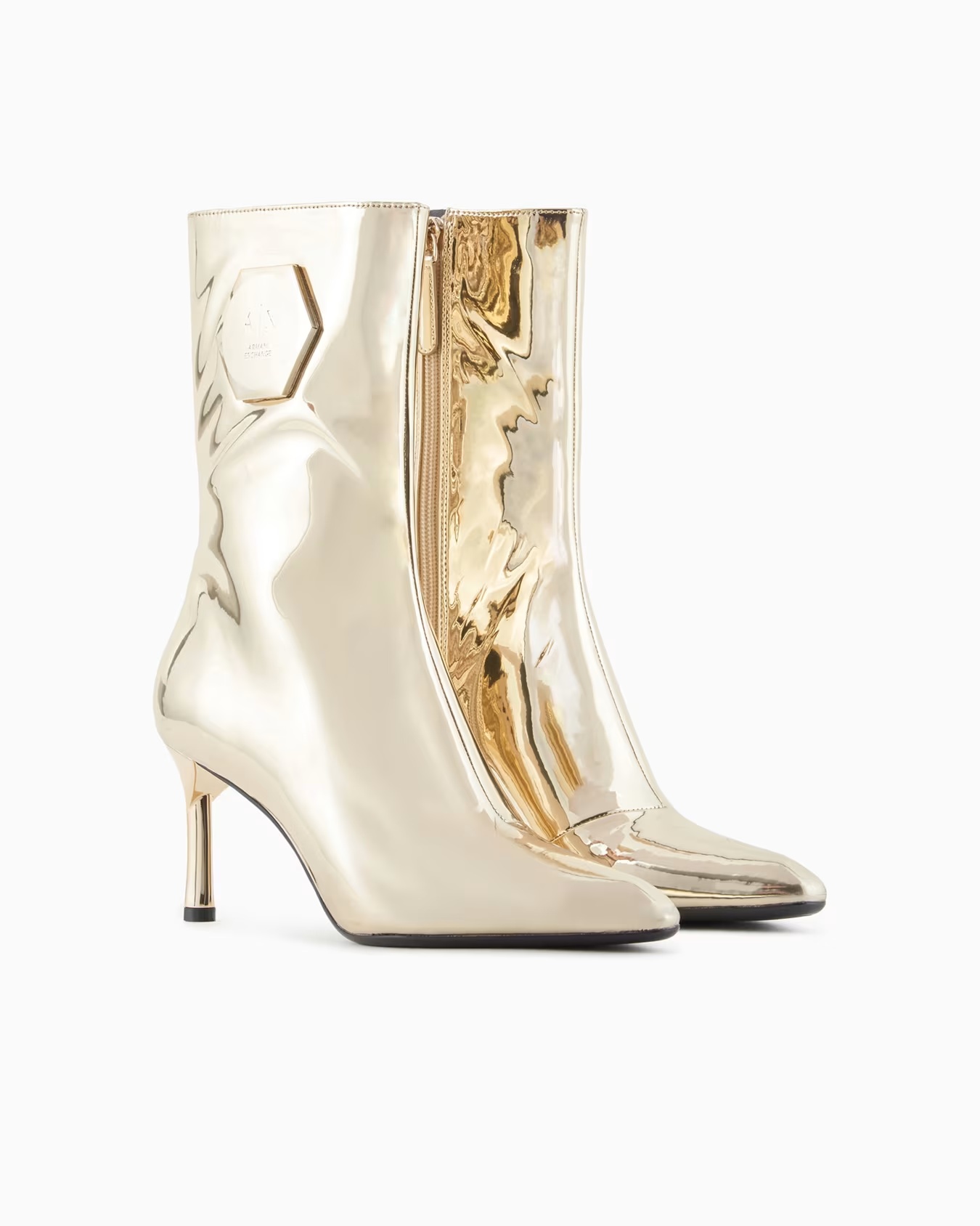 Patent leather ankle boots with heel 2 Patent leather ankle boots with heel