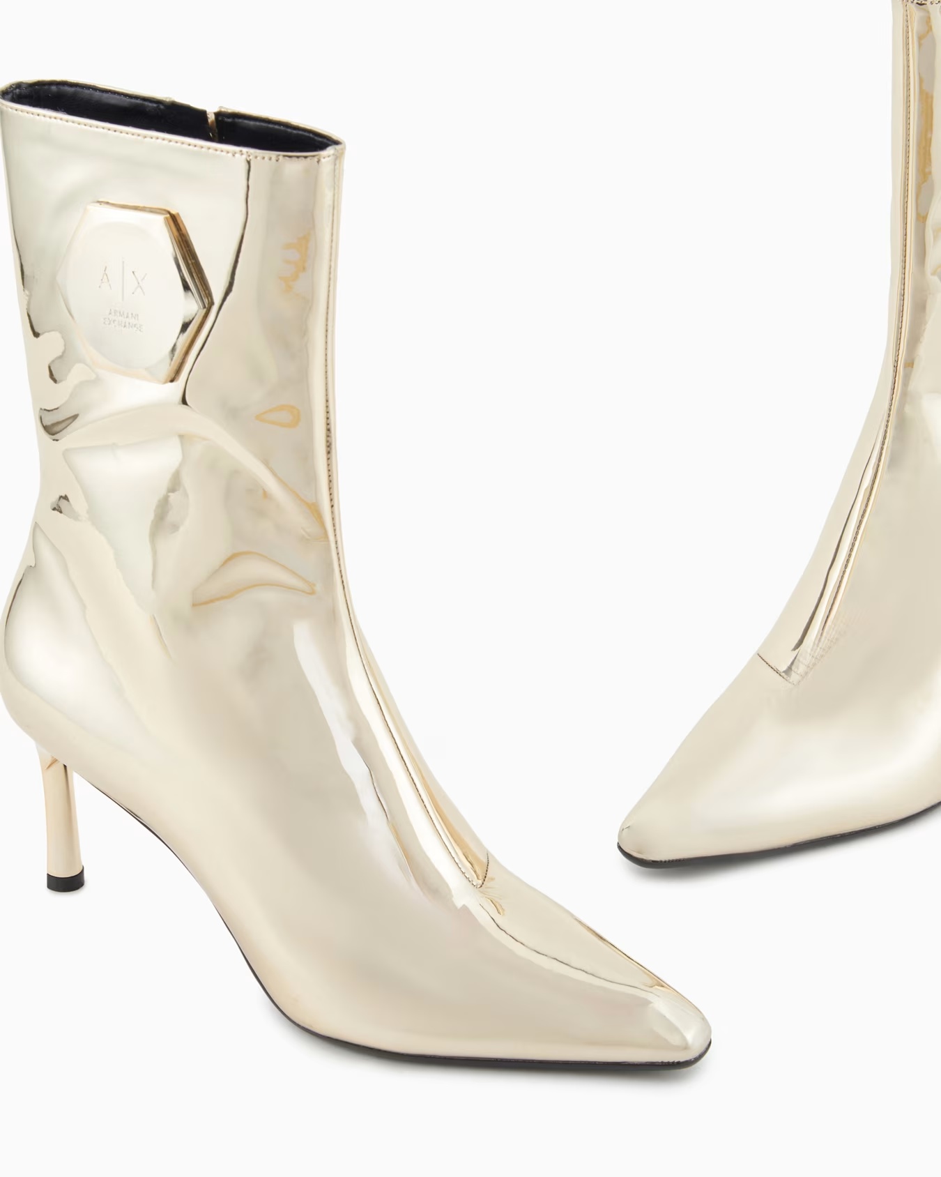 Patent leather ankle boots with heel 4 Patent leather ankle boots with heel