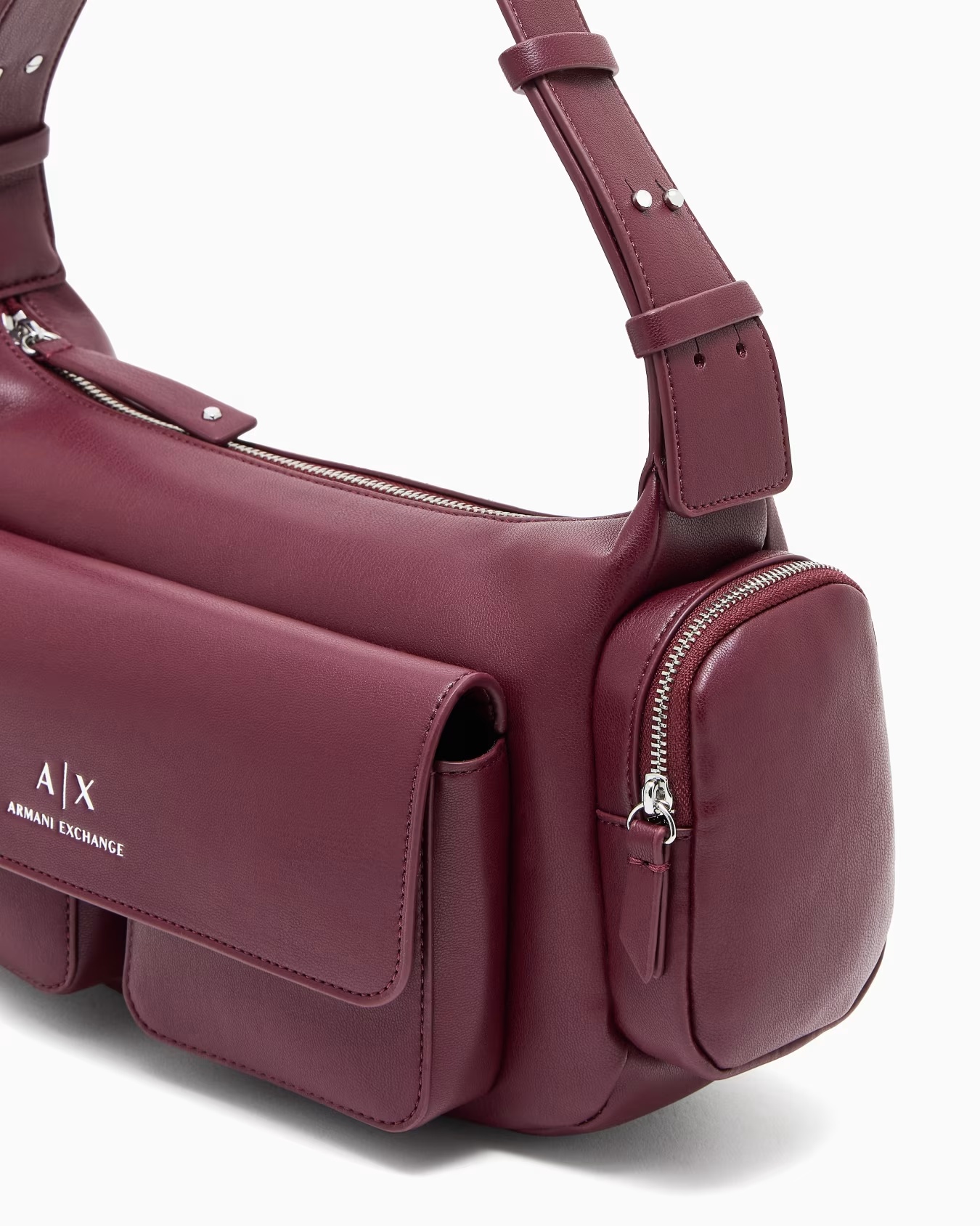 Large shoulder bag with side pockets 5 Large shoulder bag with side pockets