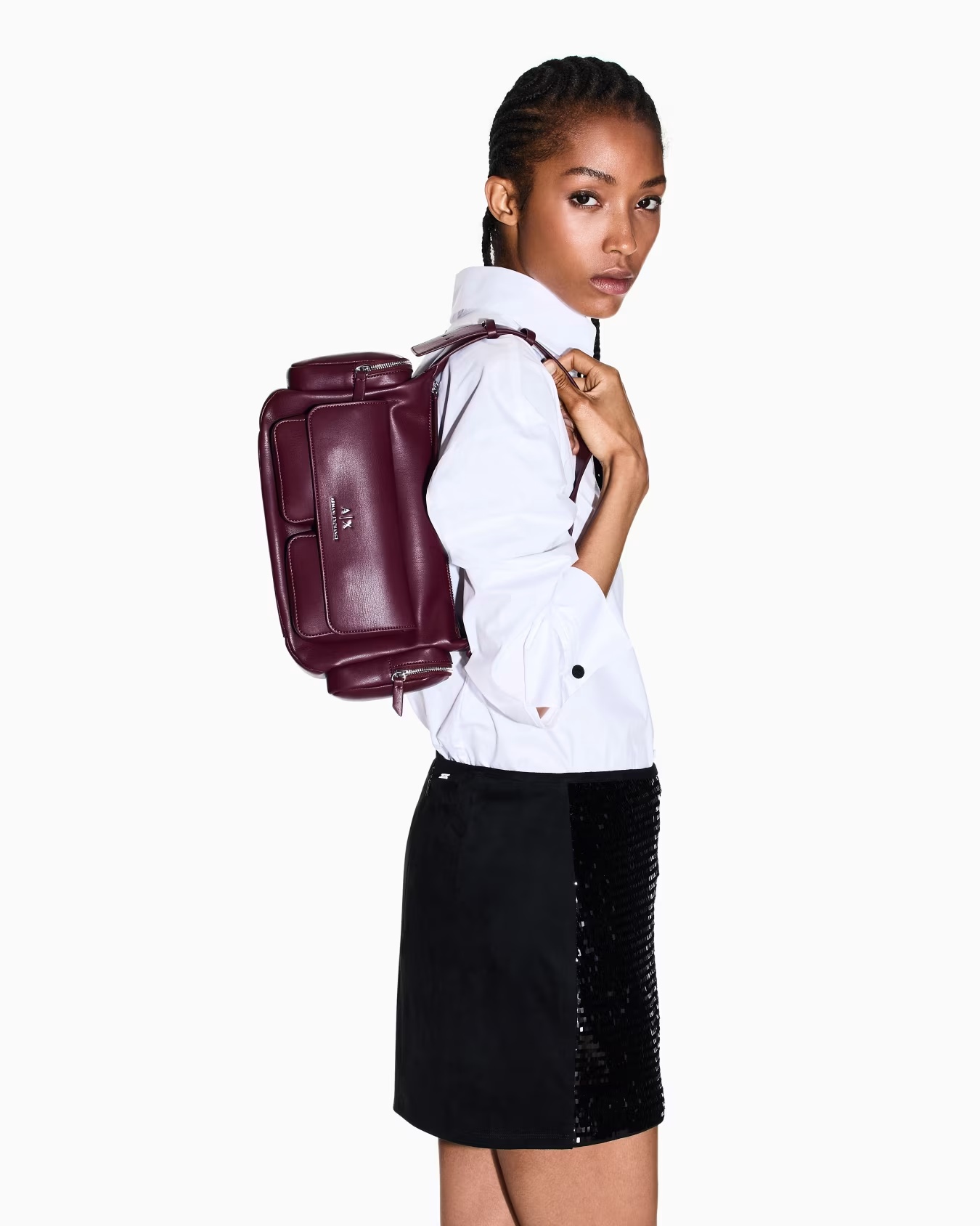 Large shoulder bag with side pockets 6 Large shoulder bag with side pockets