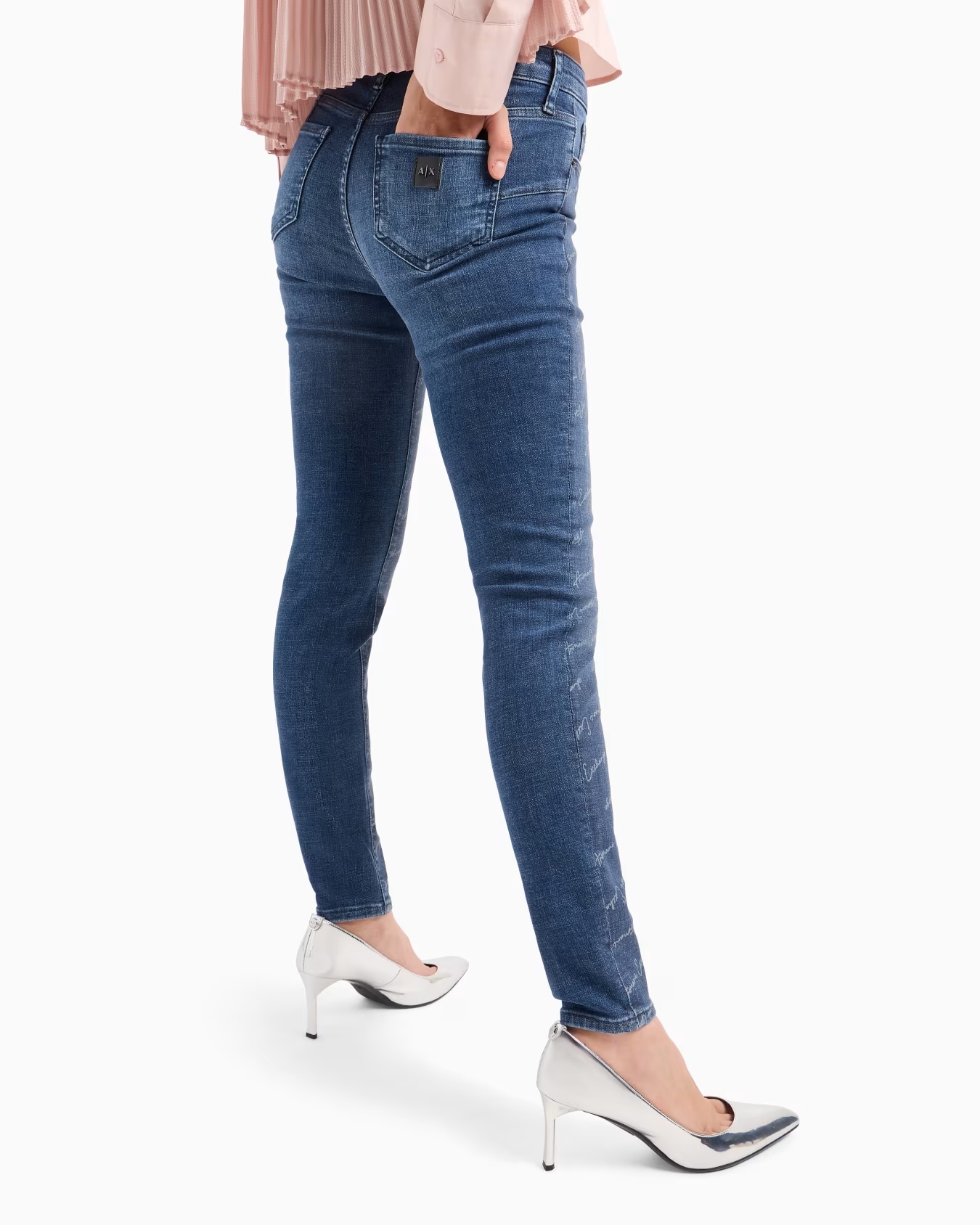 J69 super skinny lift up jeans in indigo denim 3 J69 super skinny lift up jeans in indigo denim
