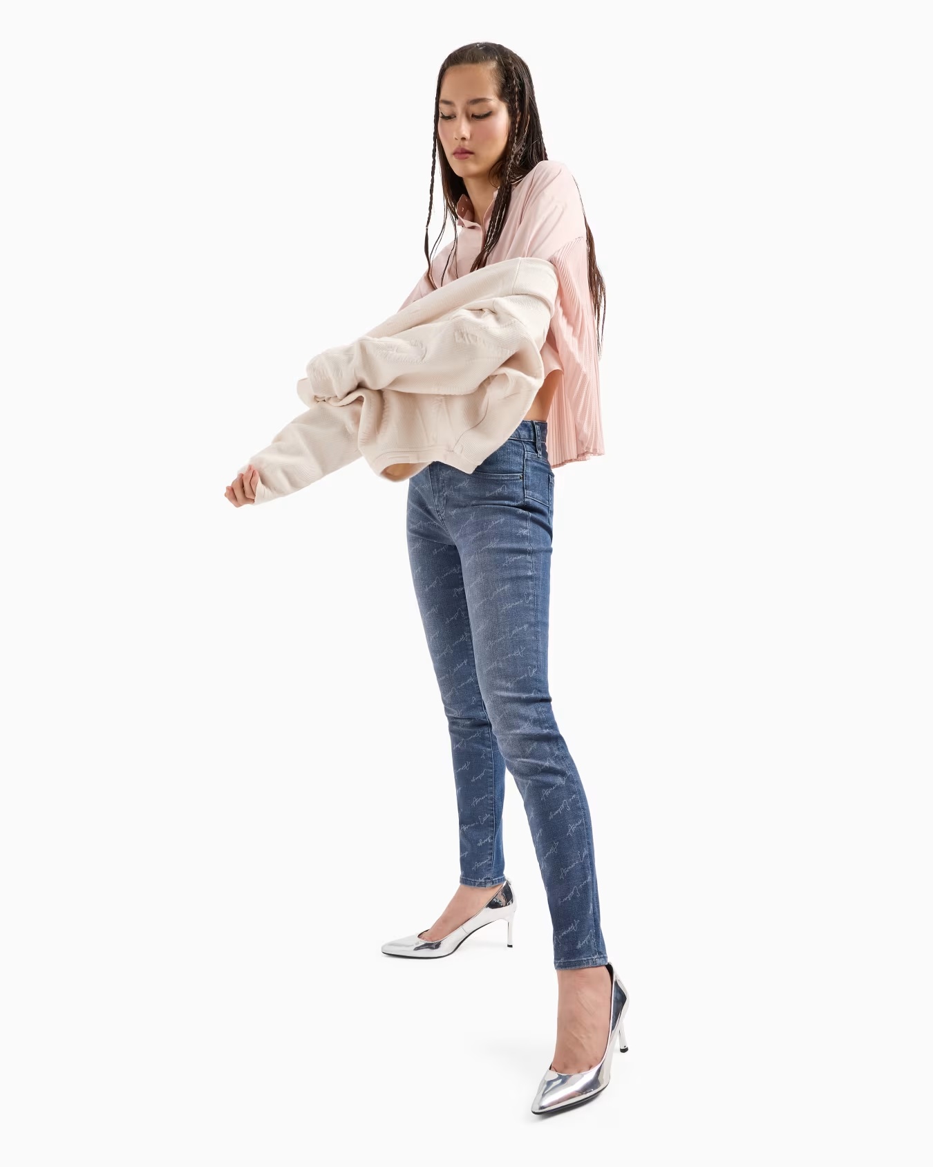 J69 super skinny lift up jeans in indigo denim 4 J69 super skinny lift up jeans in indigo denim
