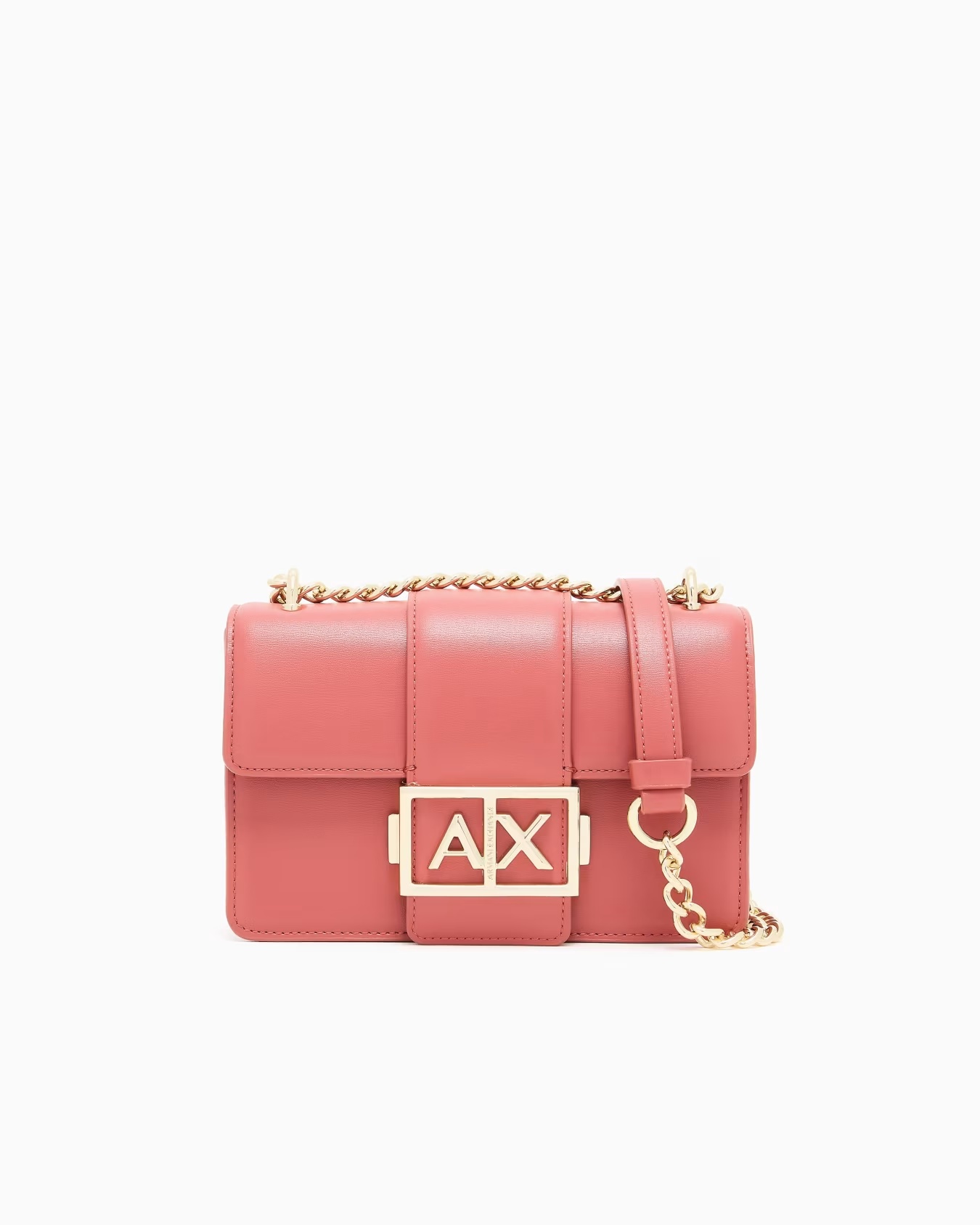 Shoulder bag with metal logo 1 Shoulder bag with metal logo