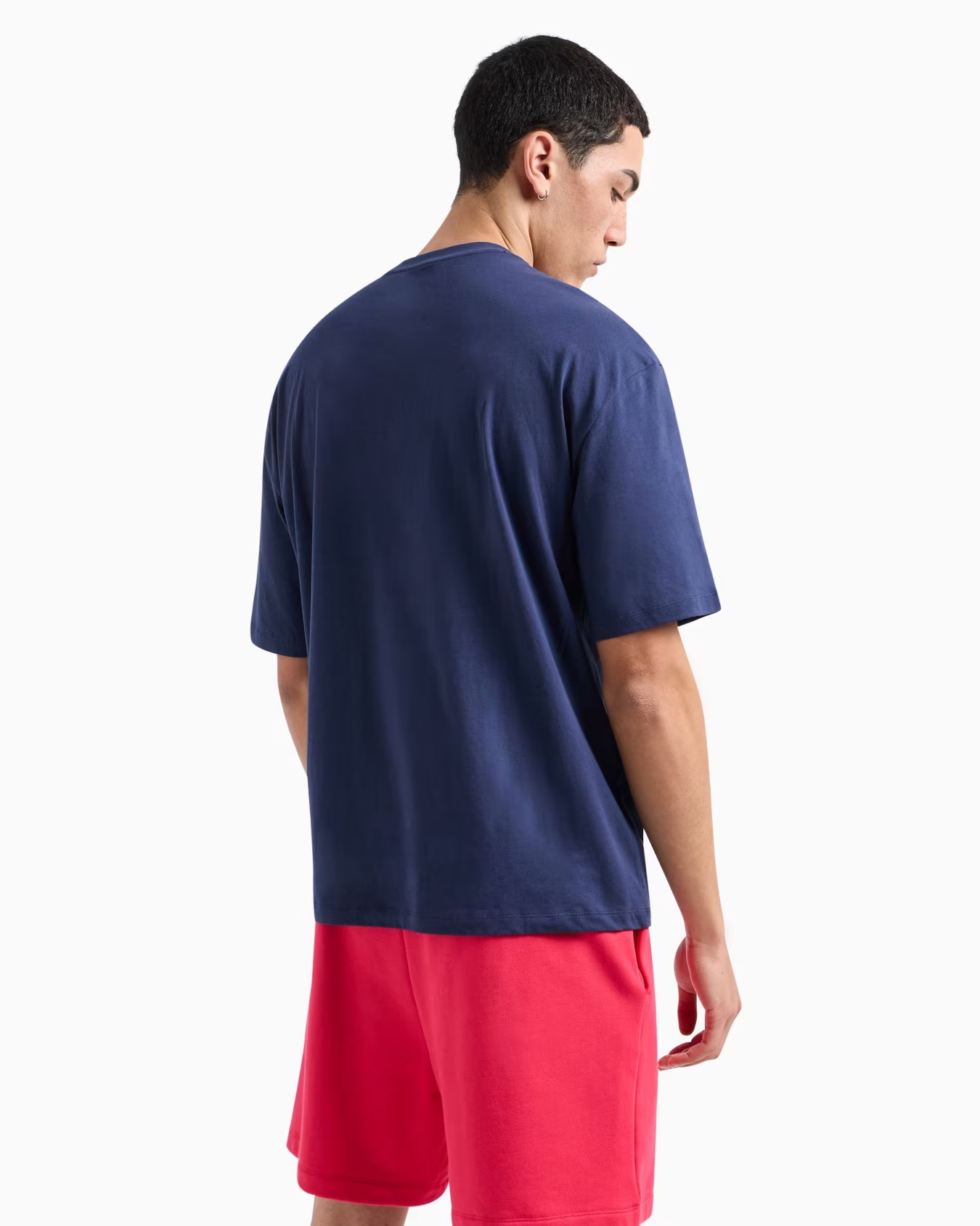 Relaxed fit T-shirt with round neck and logo 3 Relaxed fit T-shirt with round neck and logo