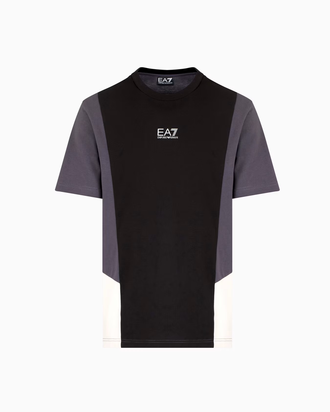 Summer Block cotton jersey crew-neck T-shirt
