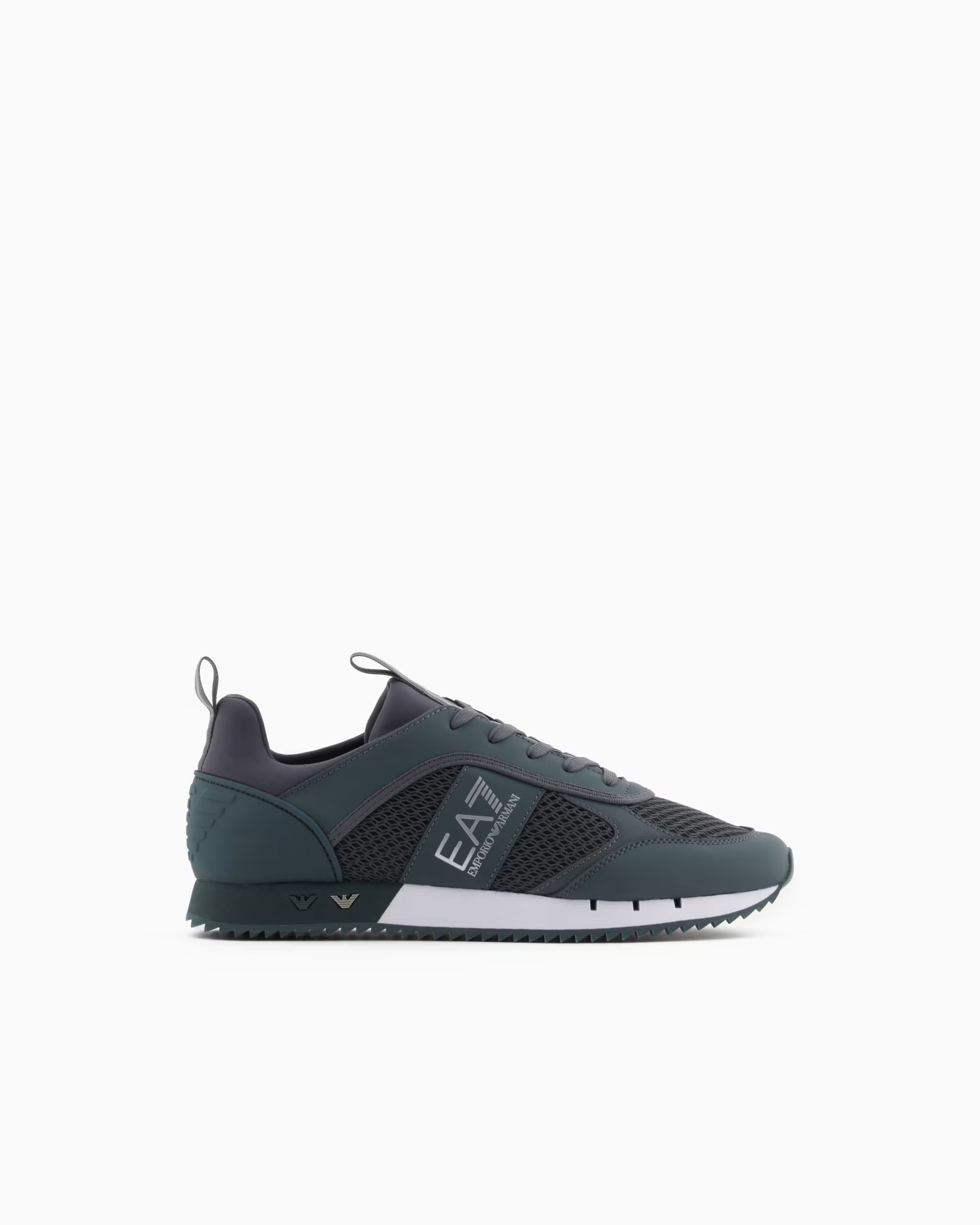 Black and White Carbon Sneakers
