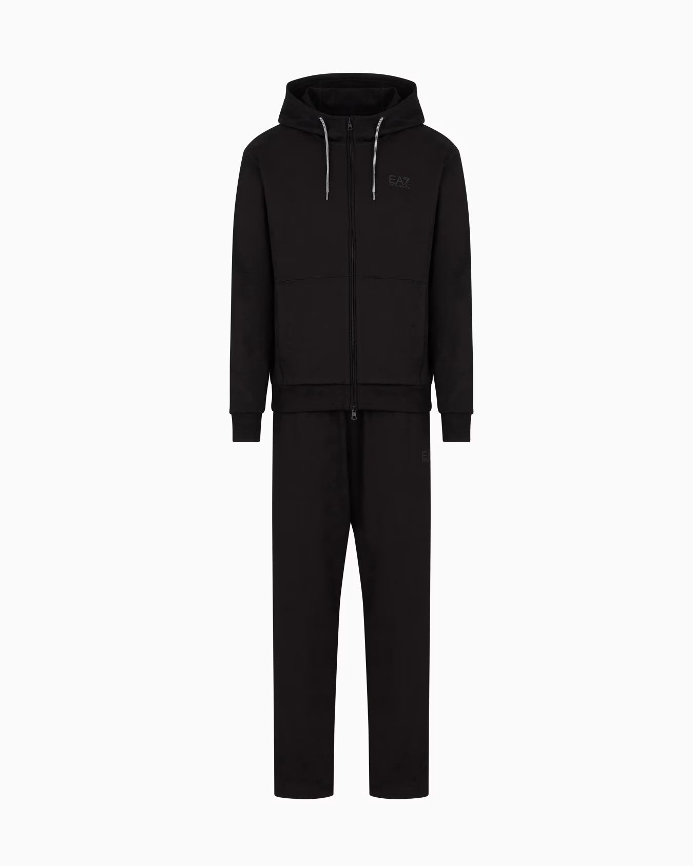 Visibility cotton tracksuit with hood
