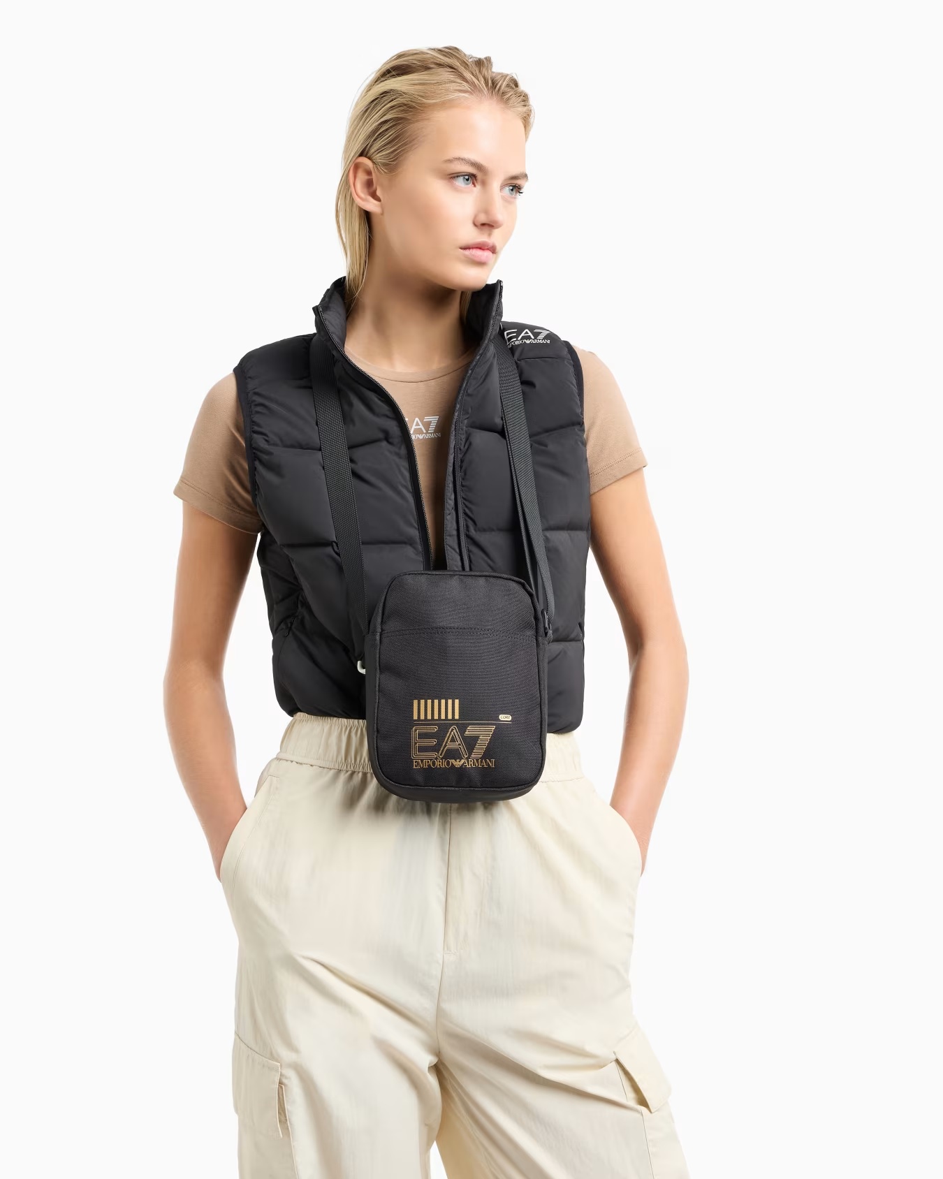 Small ASV recycled-fabric Train Core shoulder bag 7 Small ASV recycled-fabric Train Core shoulder bag