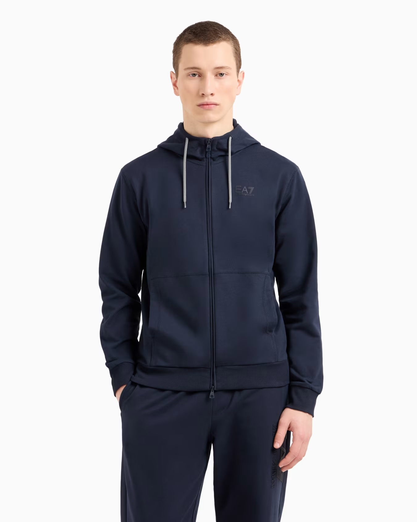 Visibility cotton hooded, zip-up sweatshirt 4 Visibility cotton hooded, zip-up sweatshirt