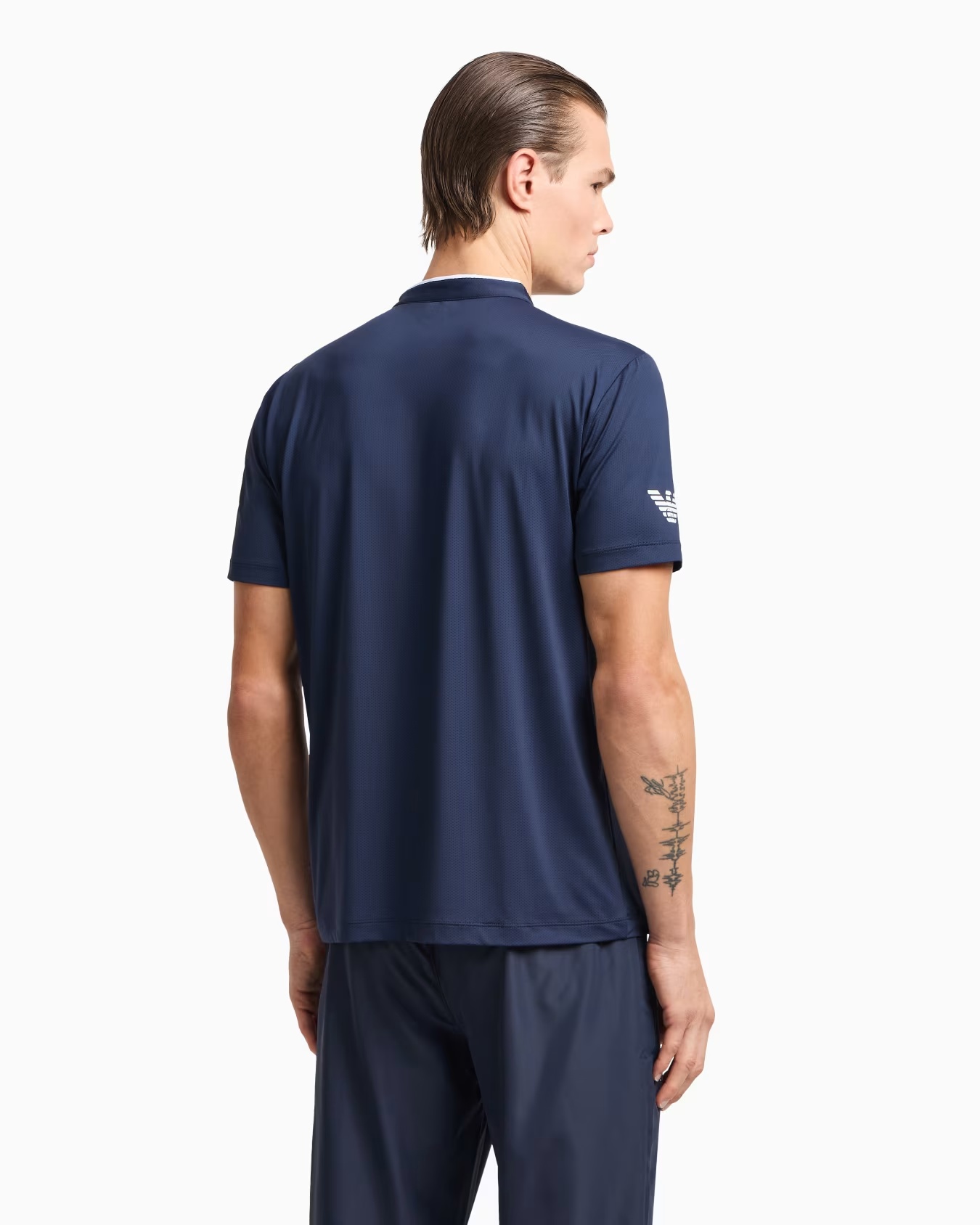 Tennis Pro Henley-collar polo shirt in VENTUS7 technical fabric 3 Tennis Pro Henley-collar polo shirt in VENTUS7 technical fabric