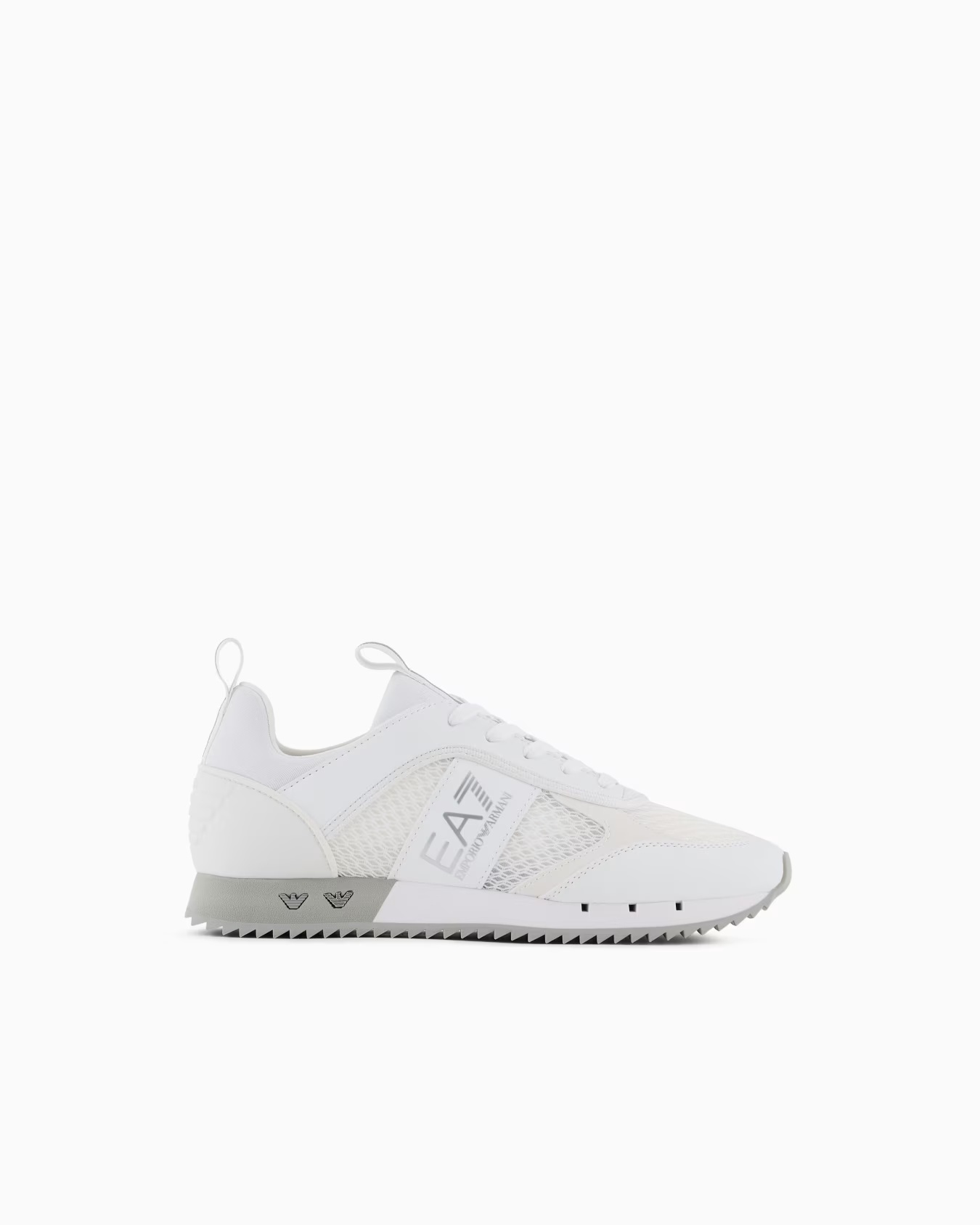 Black and White Carbon Sneakers